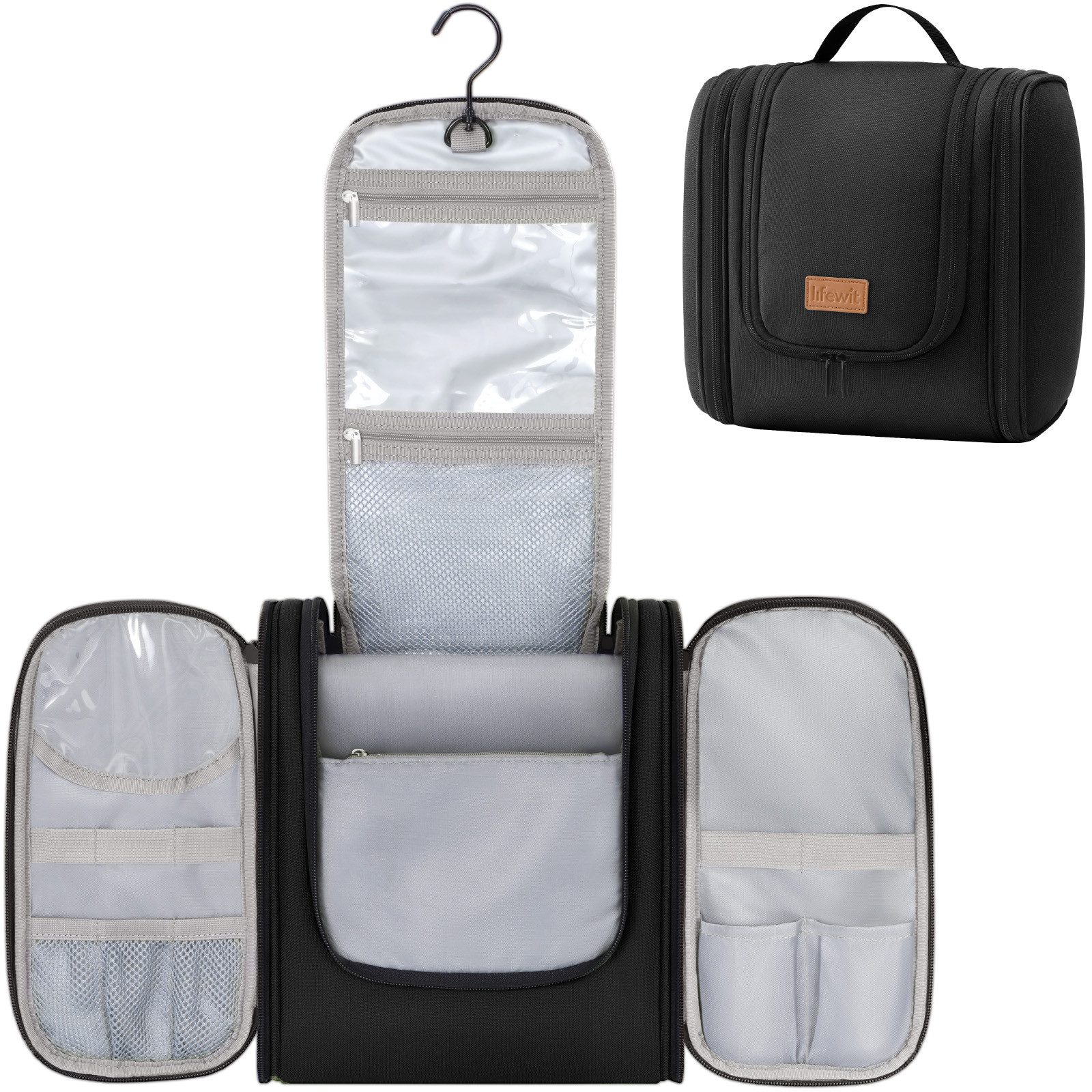 Lifewit Kulturbeutel Große Kulturbeutel, Tragbare Kulturtasche zum Aufhänge günstig online kaufen