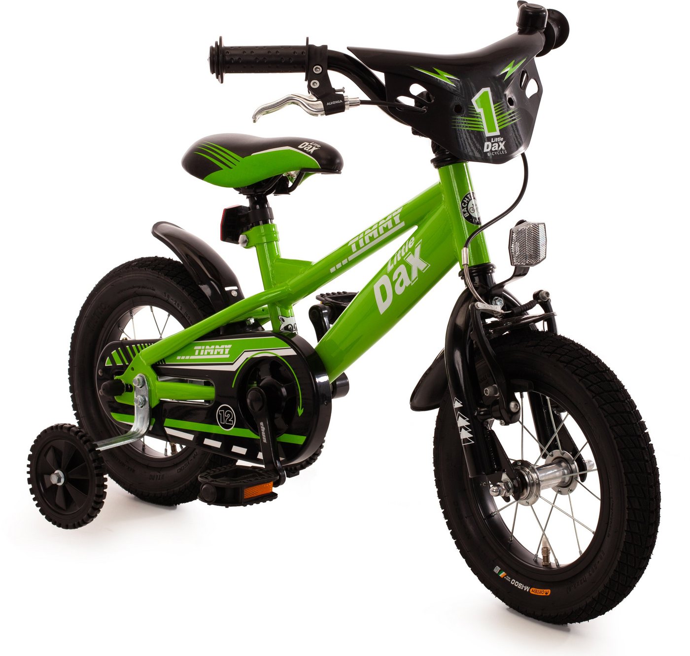 Thumbnail - Bachtenkirch Kinderfahrrad Kinderfahrrad - "Little-Dax TIMMY", grün/schwarz, 1 Gang