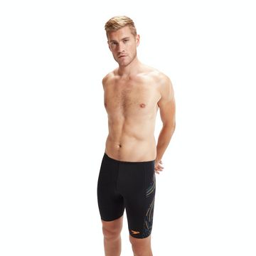 Speedo Badehose TECH PNL JAM AM BLACK/BLUE