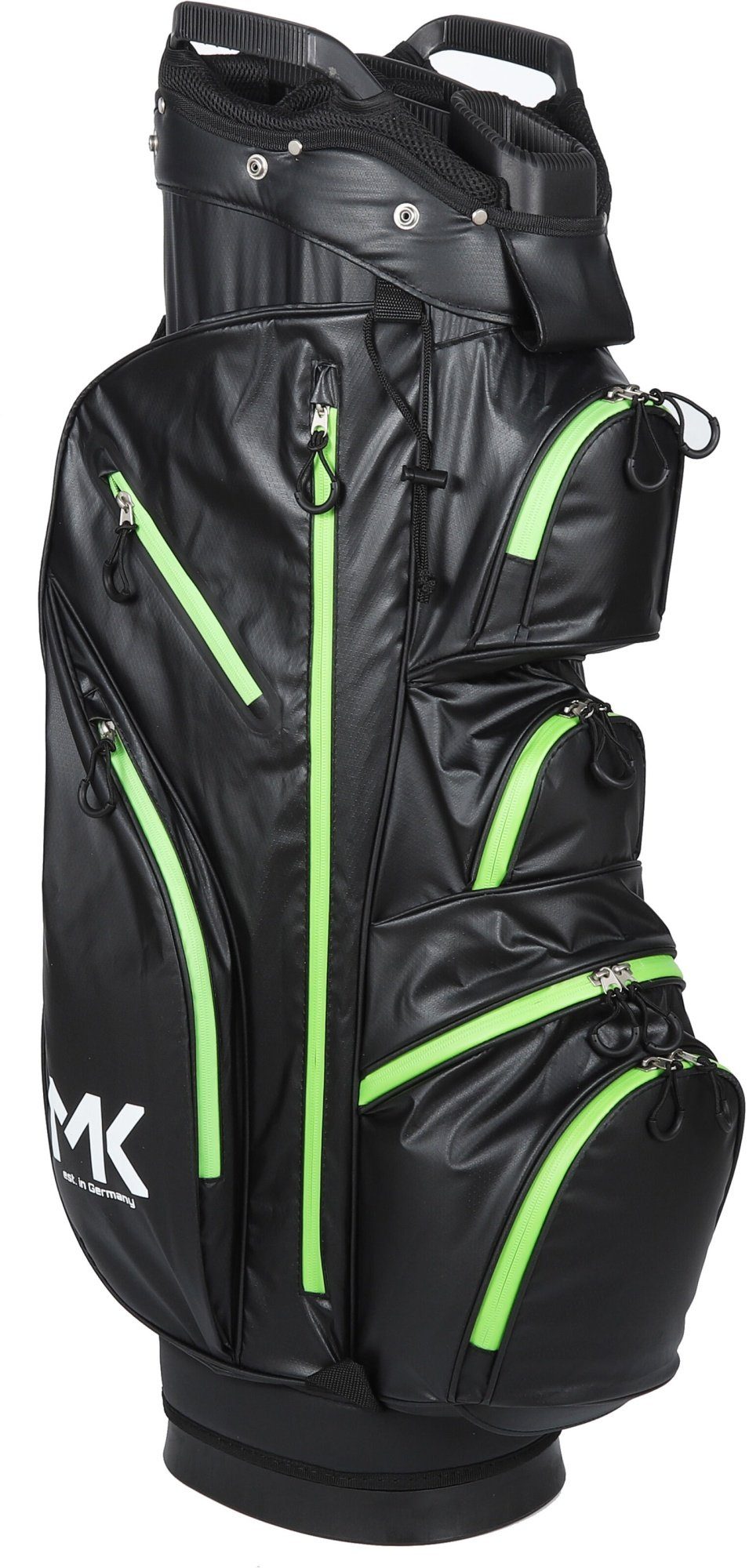 MK Trolleybag Equipment Golf MK - Tour Golftasche, Golf Golfbag wasserdicht Golftrolley Grün Solid +