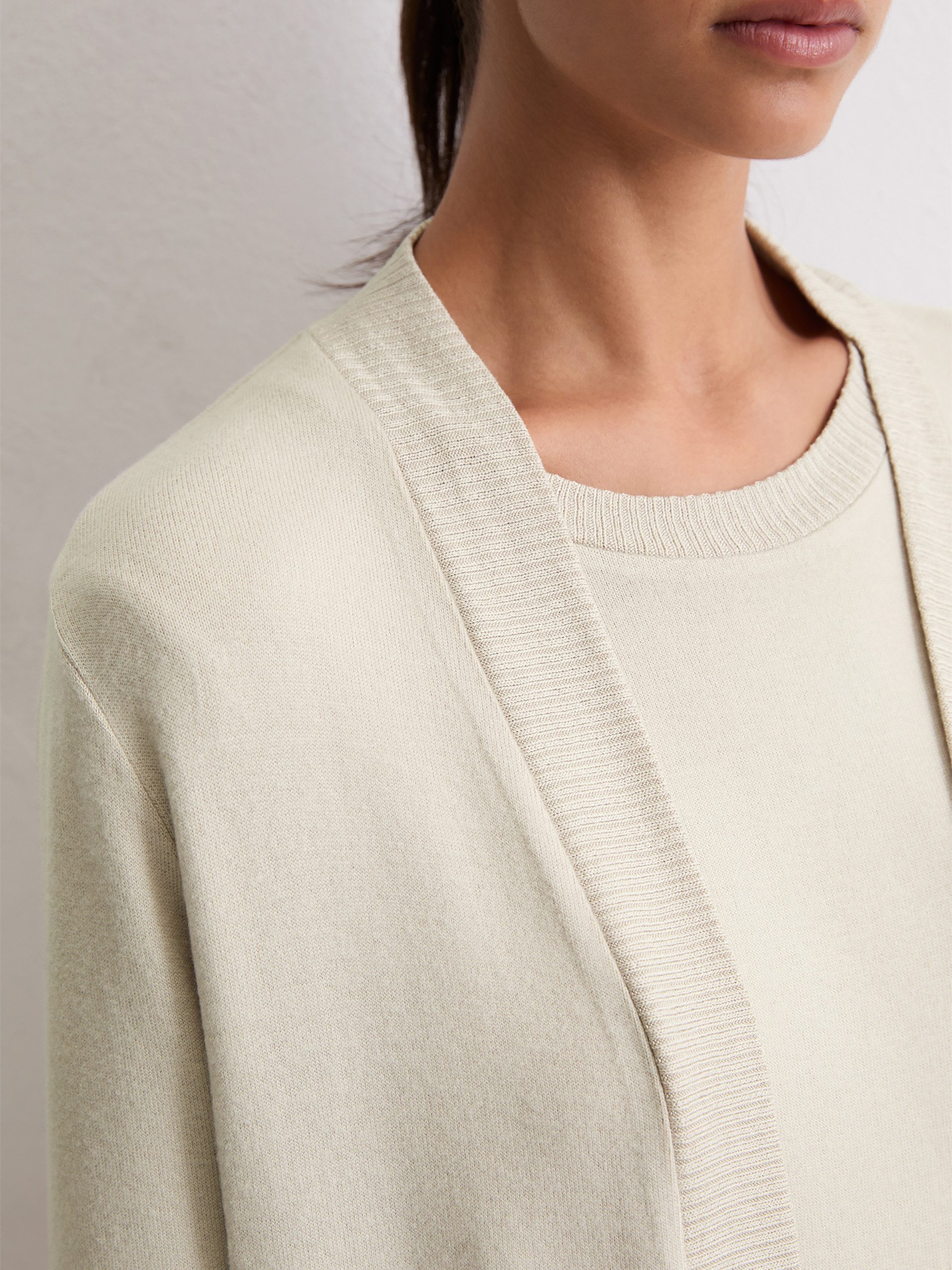Marc O'Polo Cardigan Soft Knit strick-jacke jacke warm – Bild 4 von 4