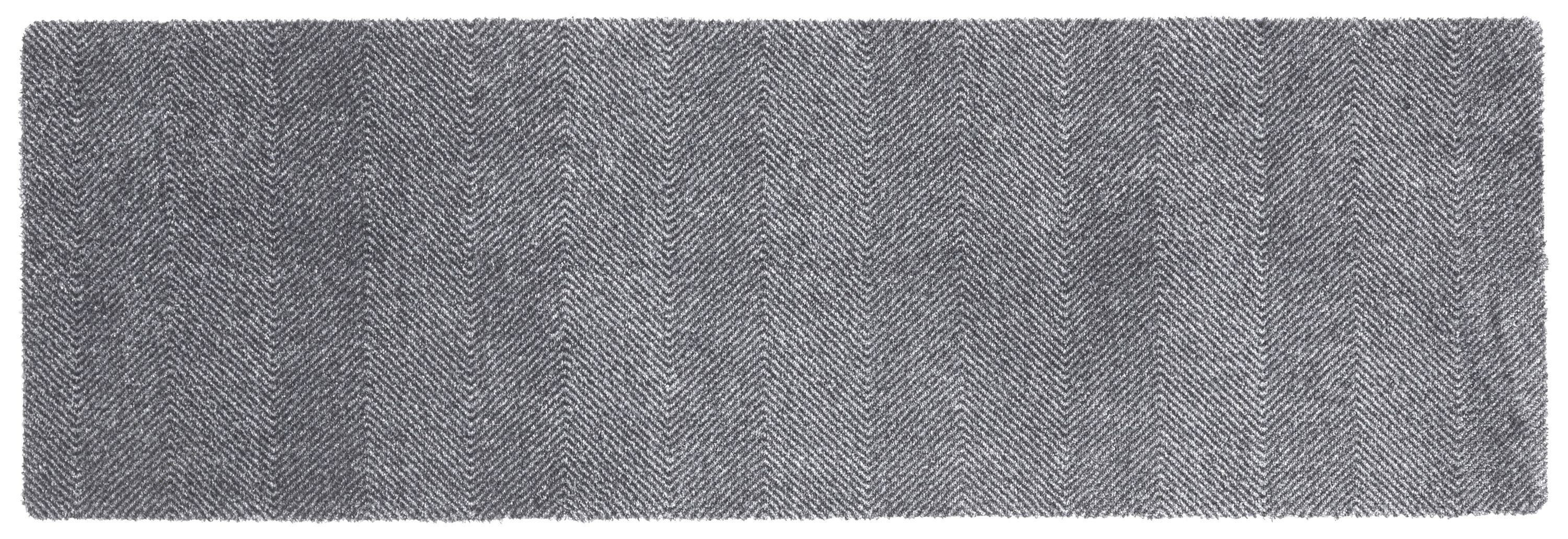 Fußmatte CLEAN & GO, GMD Living, rechteckig, Höhe: 7 mm, Fußmatte für den Innenbereich, 50 x 150 cm grau