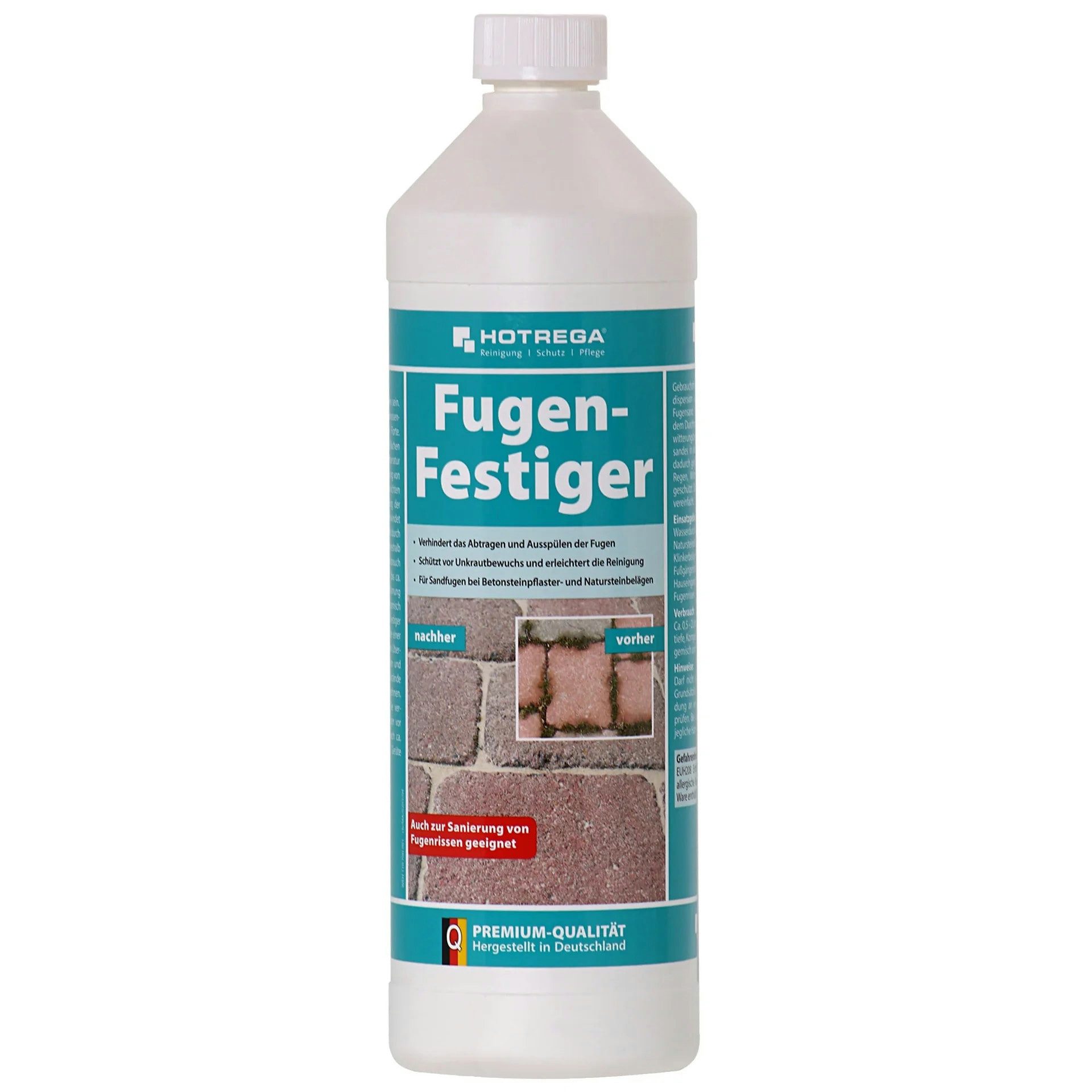 HOTREGA® Fugenversiegler Fugen Festiger 1 Liter, Frost- und witterungsbeständig