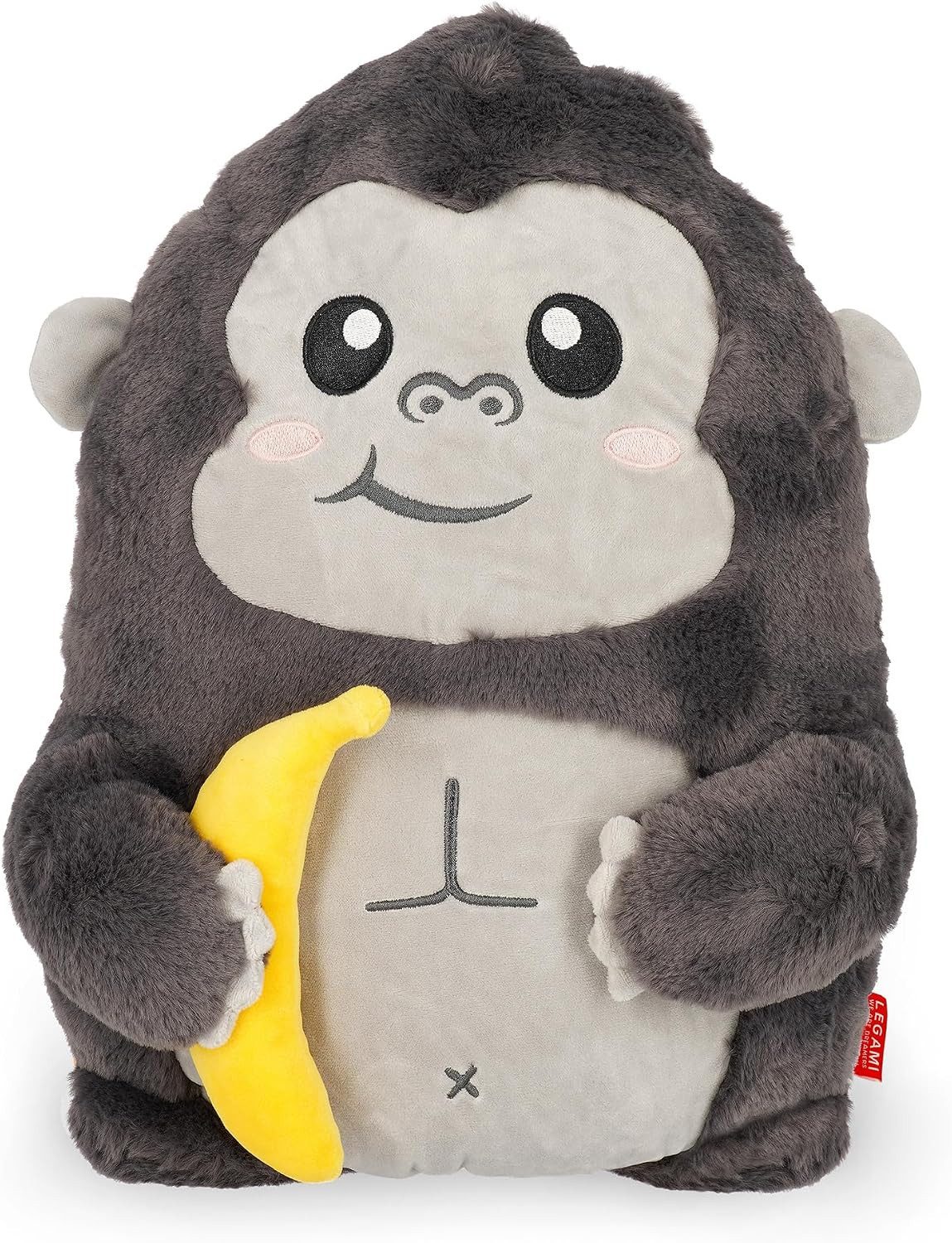 Legami Spiel Legami Super Softi Kissen Gorilla – Weiches Dekokissen