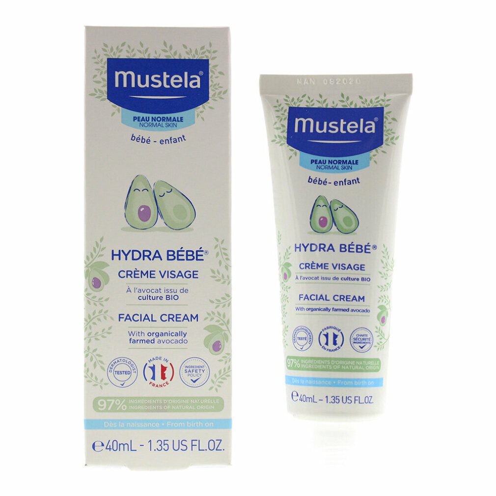 Mustela Körperpflegemittel Bebe-Enfant Hydra Bebe Gesichtscreme mit Avocado 40ml
