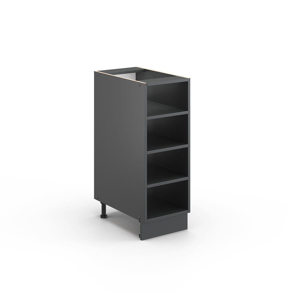 Vicco Unterschrank Fame-Line, Anthrazit/Anthrazit, 30 cm ohne Arbeitsplatte günstig online kaufen