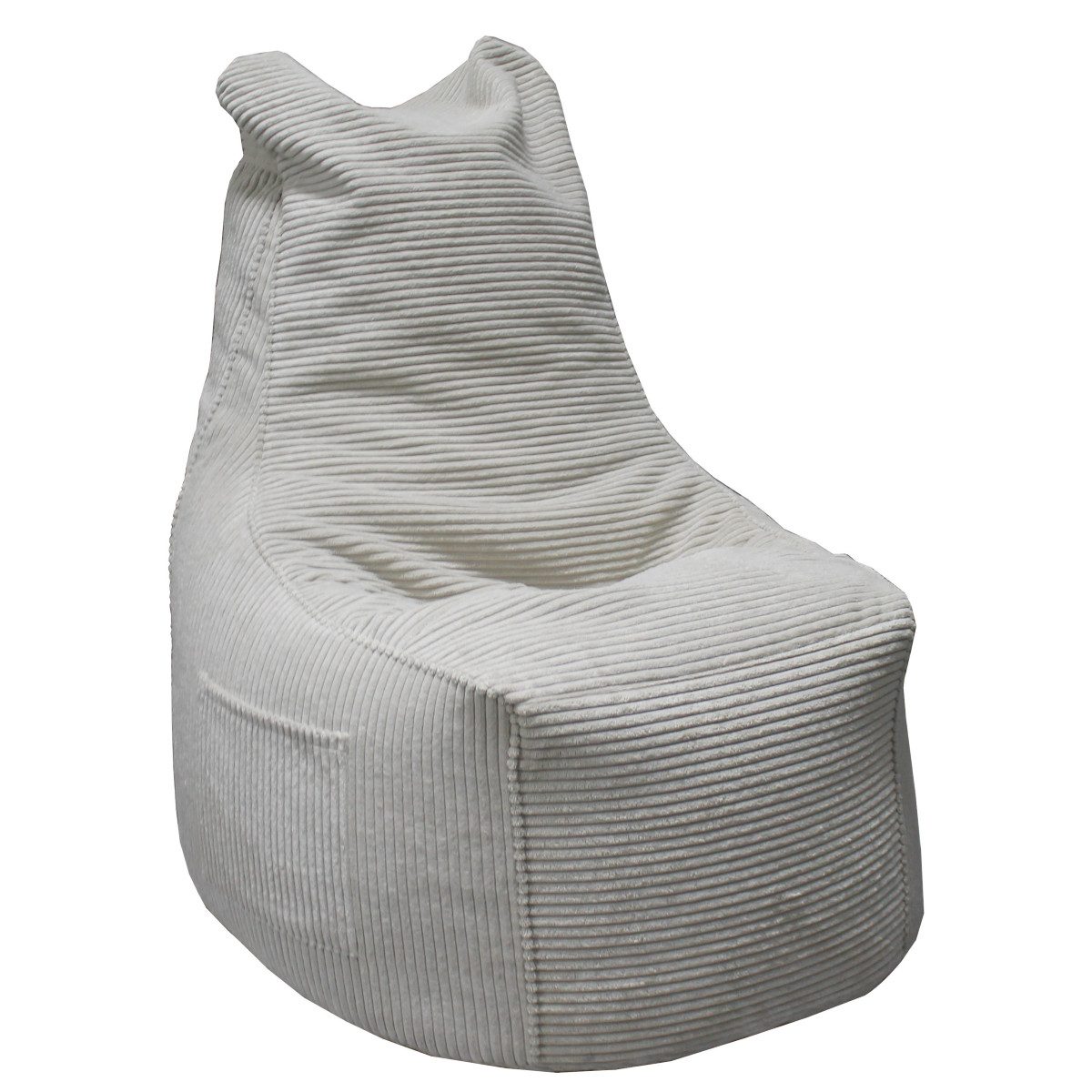 Liadomo Sitzsack Levon, Cordbezug, Rückenlehne, Seitentasche, günstig online kaufen