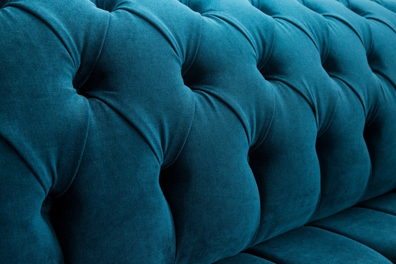 Couch Sofa Chesterfield-Sofa, JVmoebel Design Sitzer Chesterfield cm 3 225 Sofa