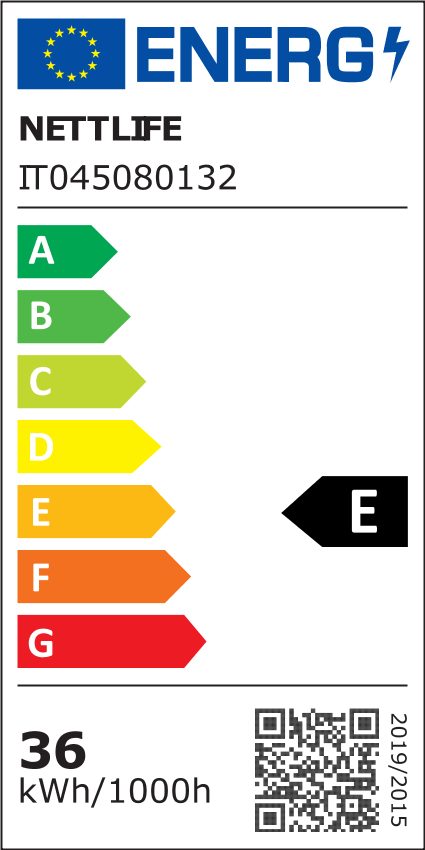 Energieeffizienzklasse: 