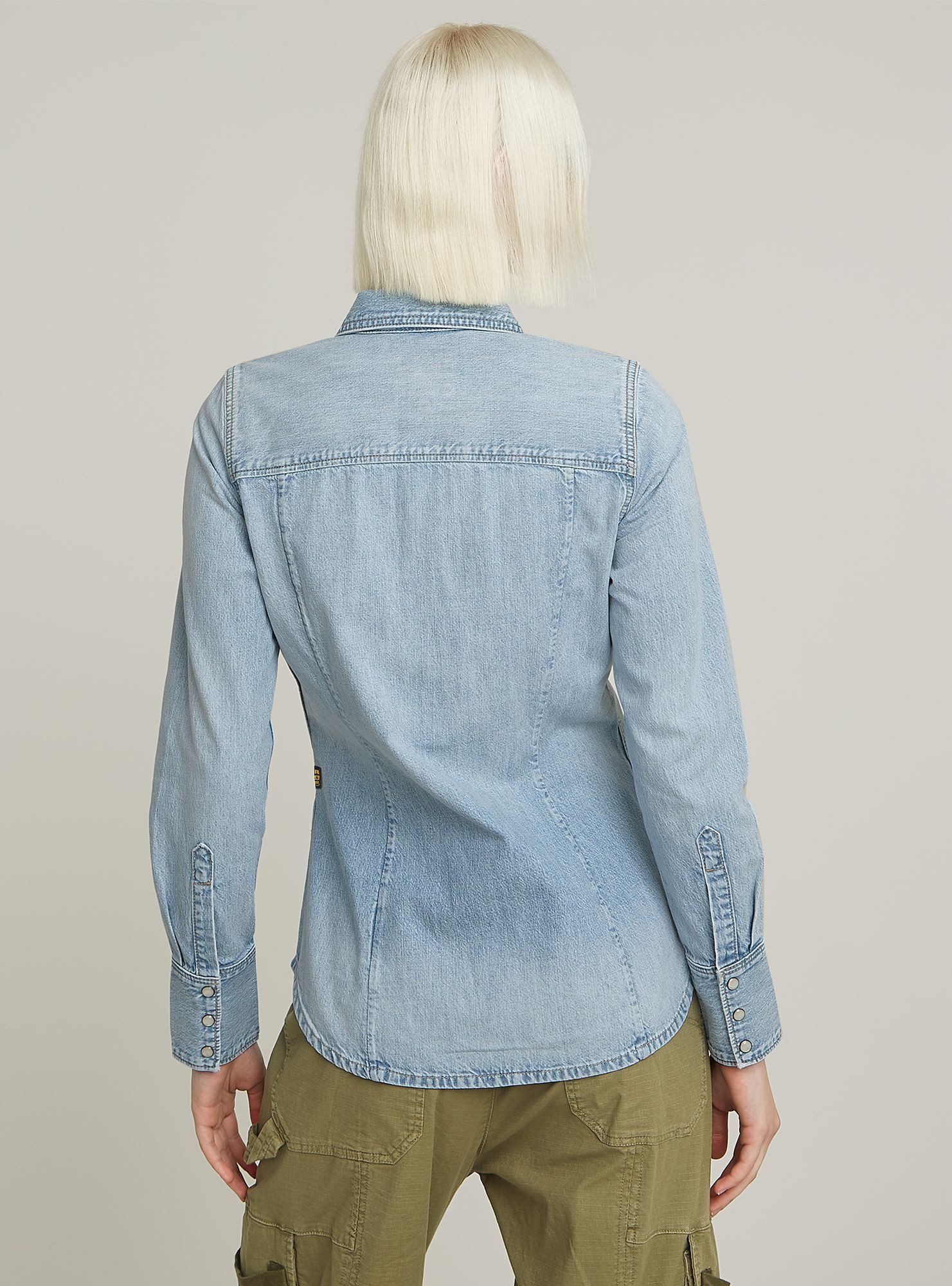 G-STAR Langarmshirt Slim Western Hemd günstig online kaufen