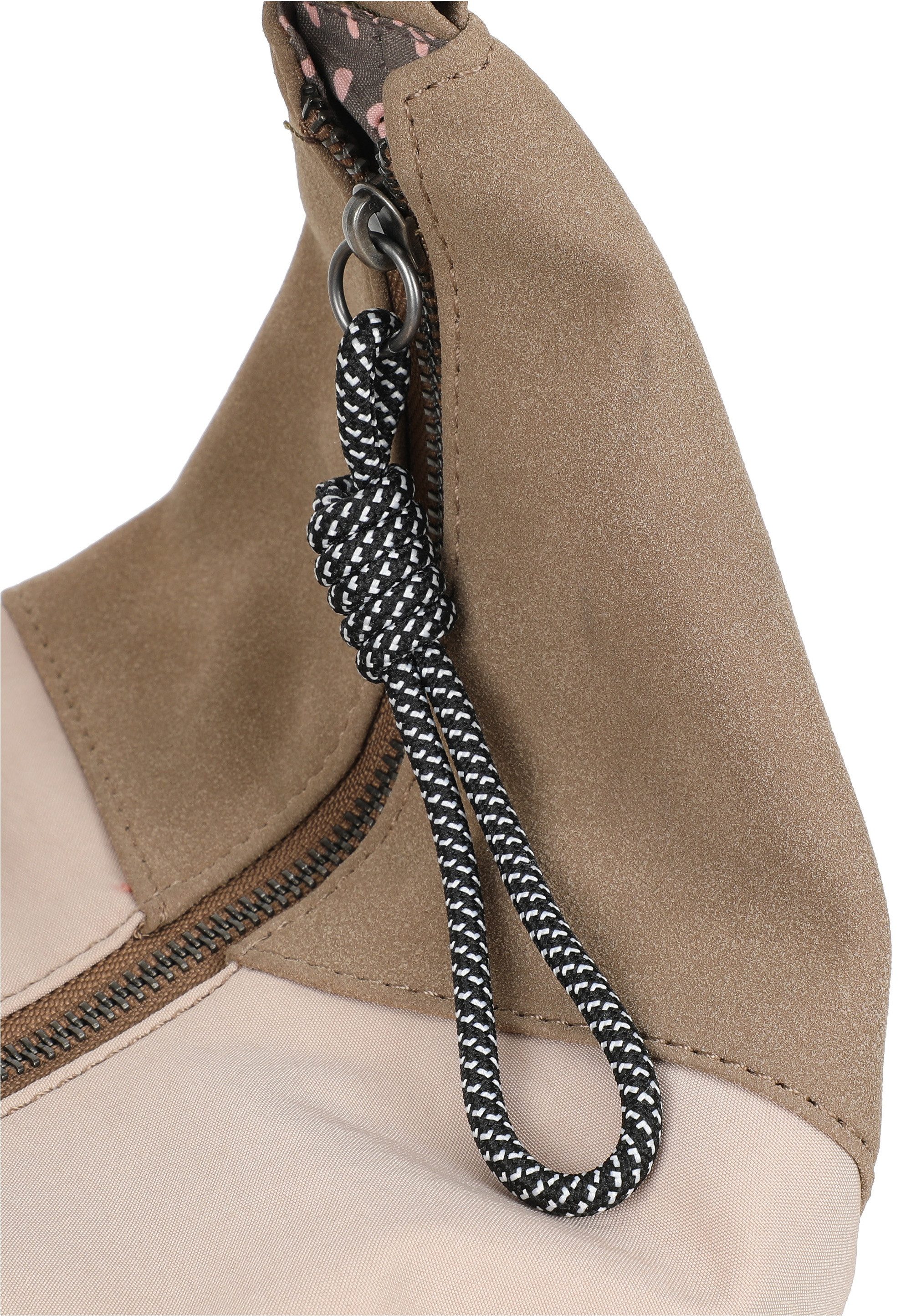 Fritzi aus Preußen Henkeltasche Sky Mix Anthra Black, mit tollem, weichem Handfeel