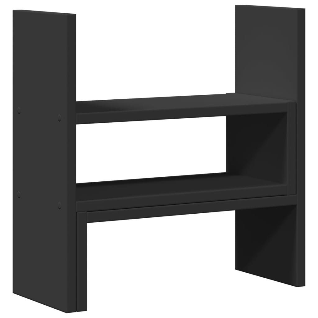 vidaXL Computertisch Schreibtisch-Organizer Verstellbar Schwarz 40x17x41 günstig online kaufen