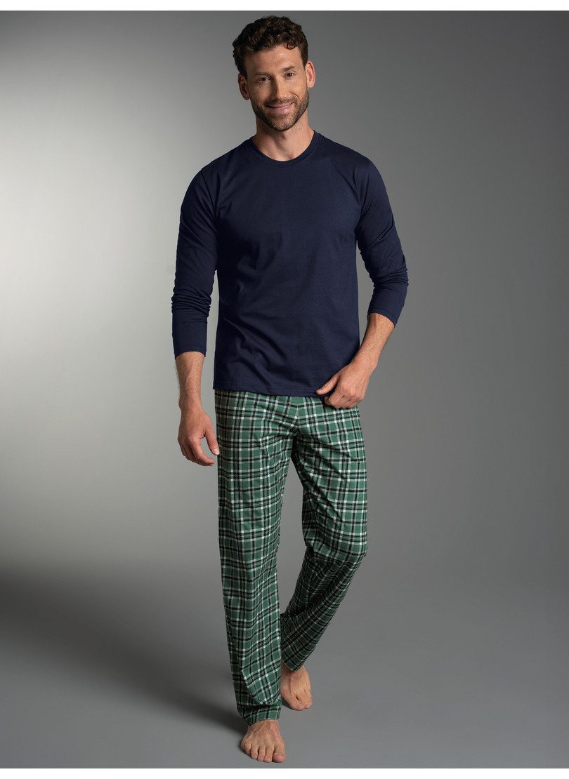 Trigema Schlafanzug TRIGEMA Pyjama im Karo günstig online kaufen