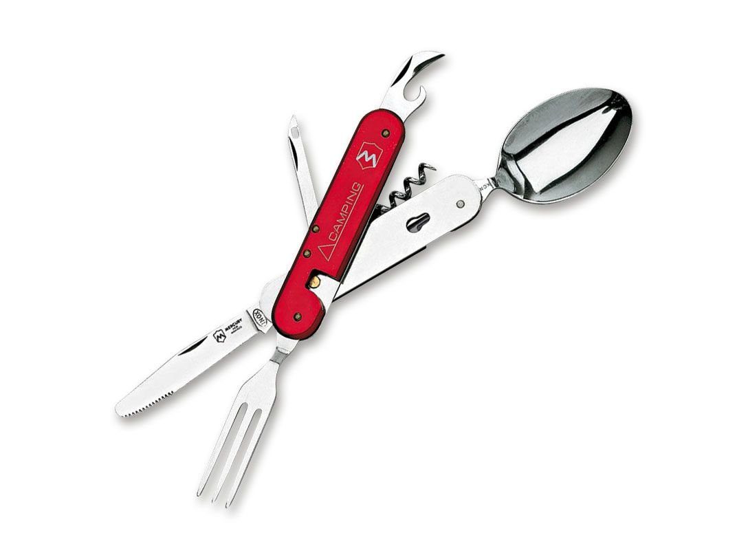 Mercury Taschenmesser, Campingbesteck Mercury Voyager Rosso
