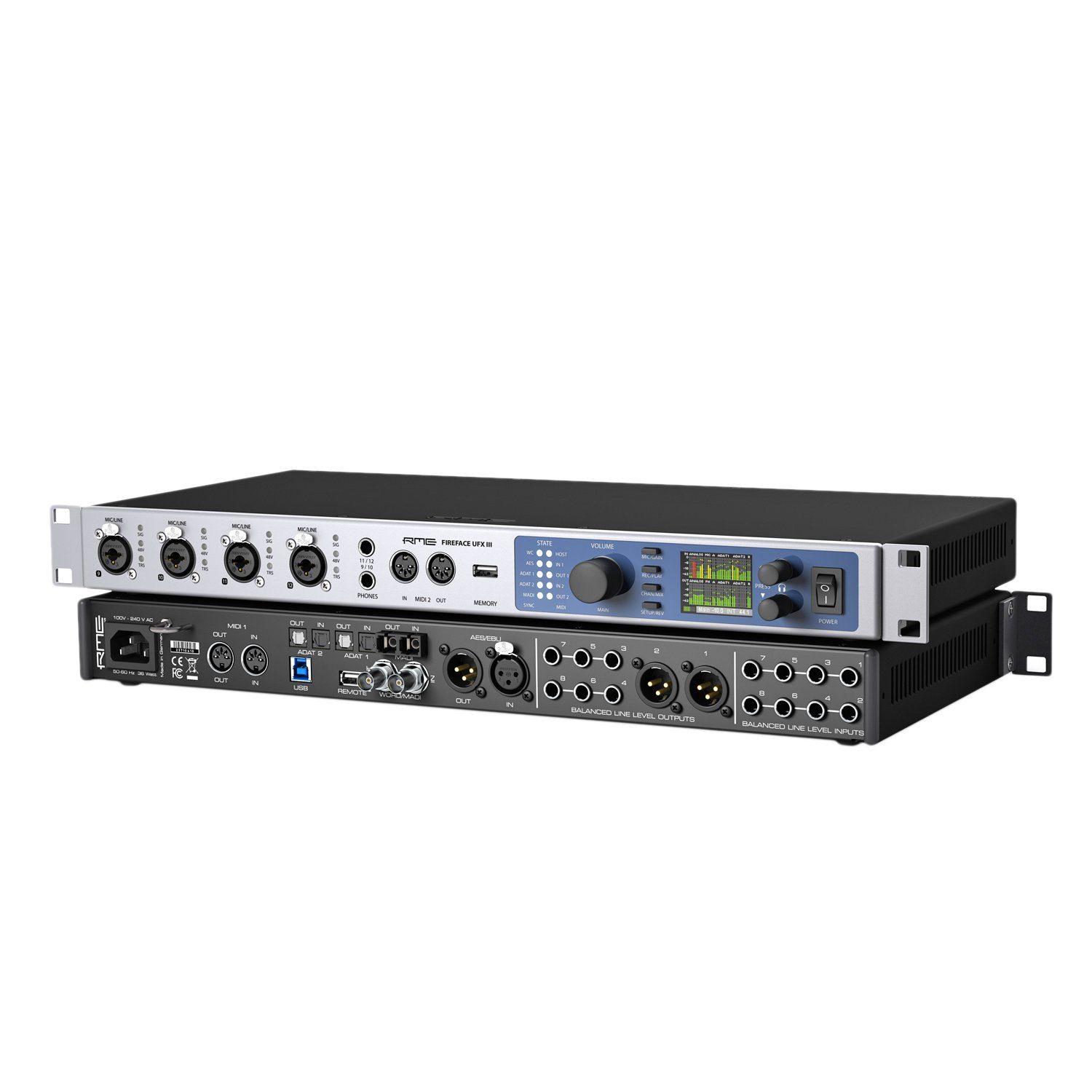 RME Audio UFX III USB MADI Audio-Interface Digitales Aufnahmegerät