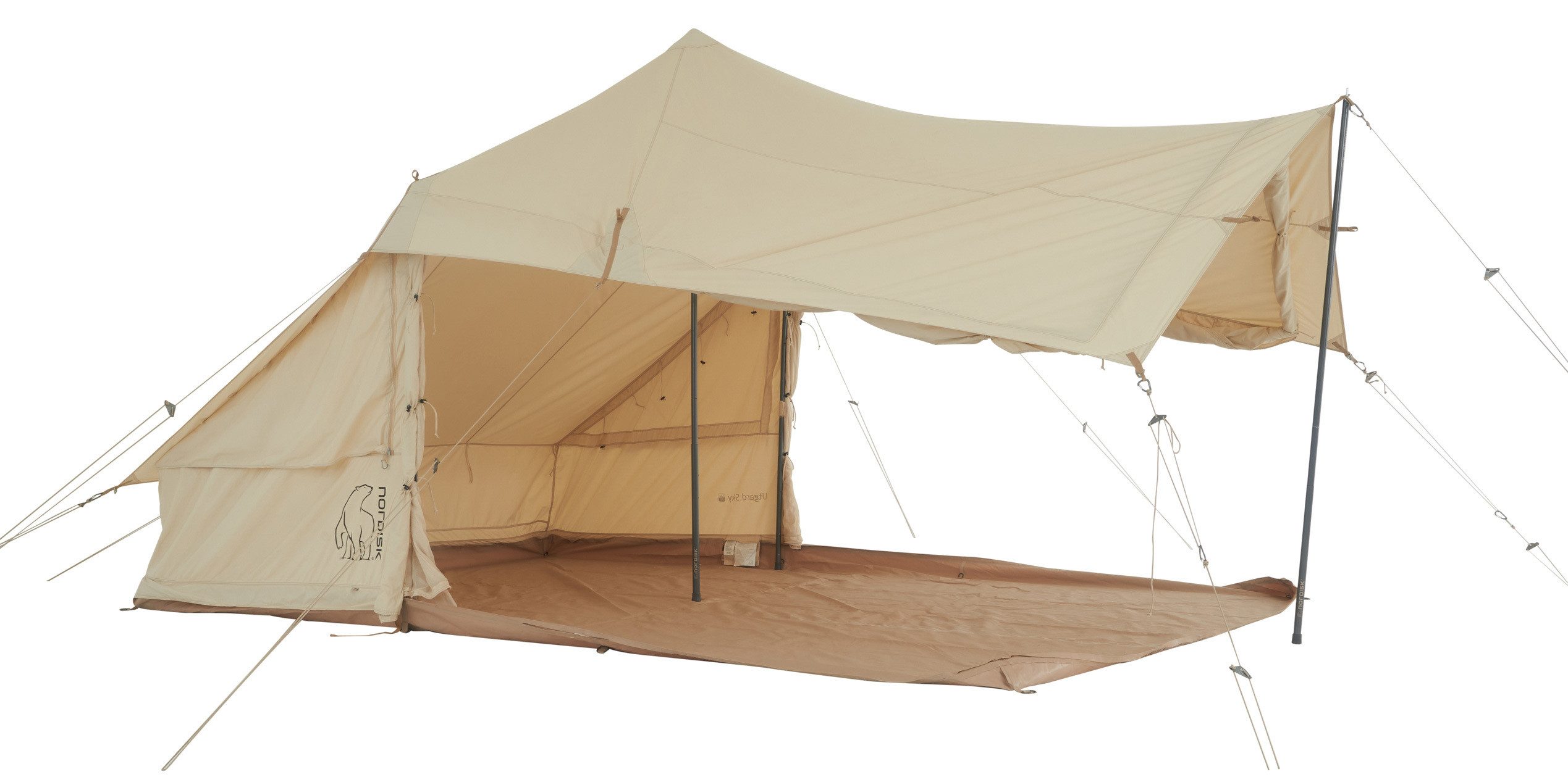 Nordisk Gruppenzelt UTGARD SKY 13.2 TECHNICAL COTTON, Personen: 6 (1 tlg)