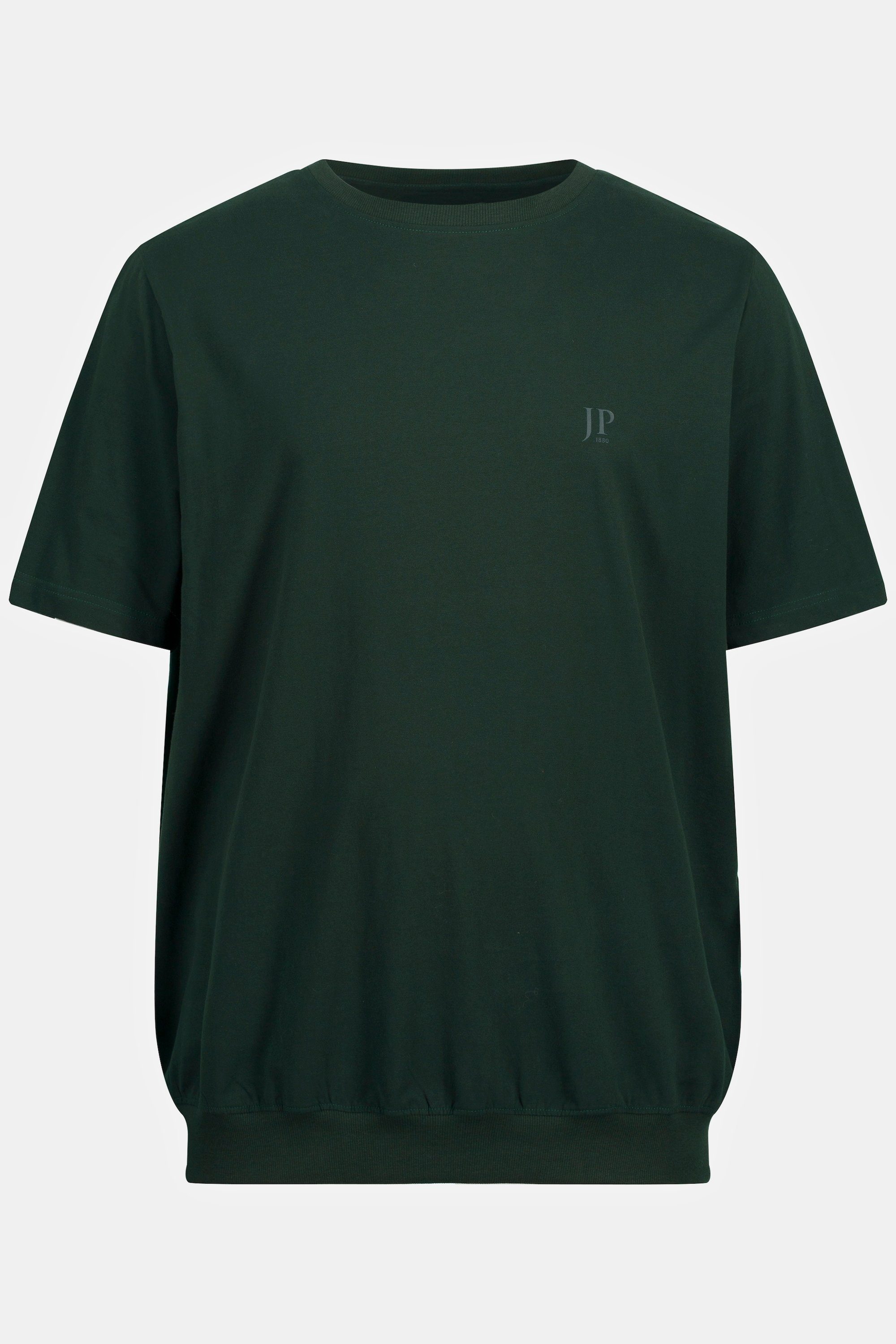 JP1880 bis XXL Halbarm 10XL T-Shirt Bauchfit Basic tannengrün T-Shirt