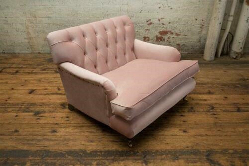 Sitzer Sessel 1.5 JVmoebel Stoff Polster Sessel Design Chesterfield Sofas Couch