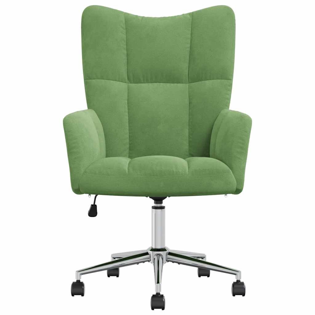 vidaXL Sessel Relaxsessel Hellgrün Samt (1-St) günstig online kaufen