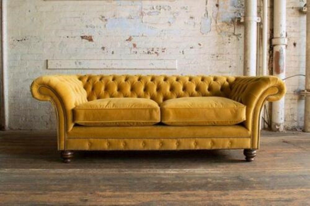 JVmoebel Sofa Design Sofa 3 Sitzer Couch Polster Luxus Klassische Textil