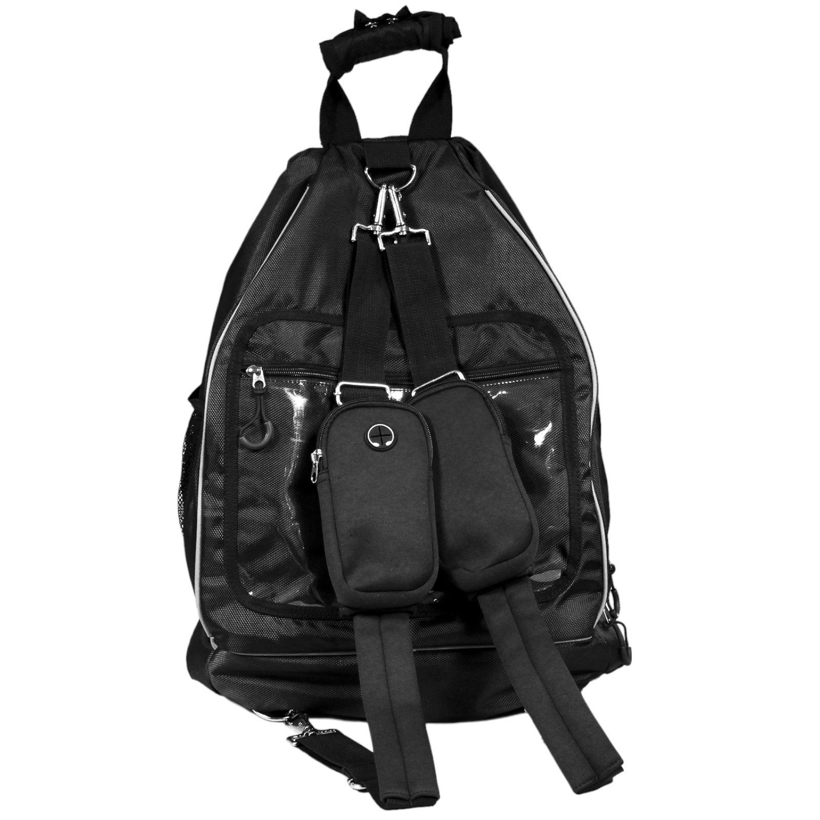 EQuest Sportrucksack Grooming Rucksack für den Reitspor, Schwarz