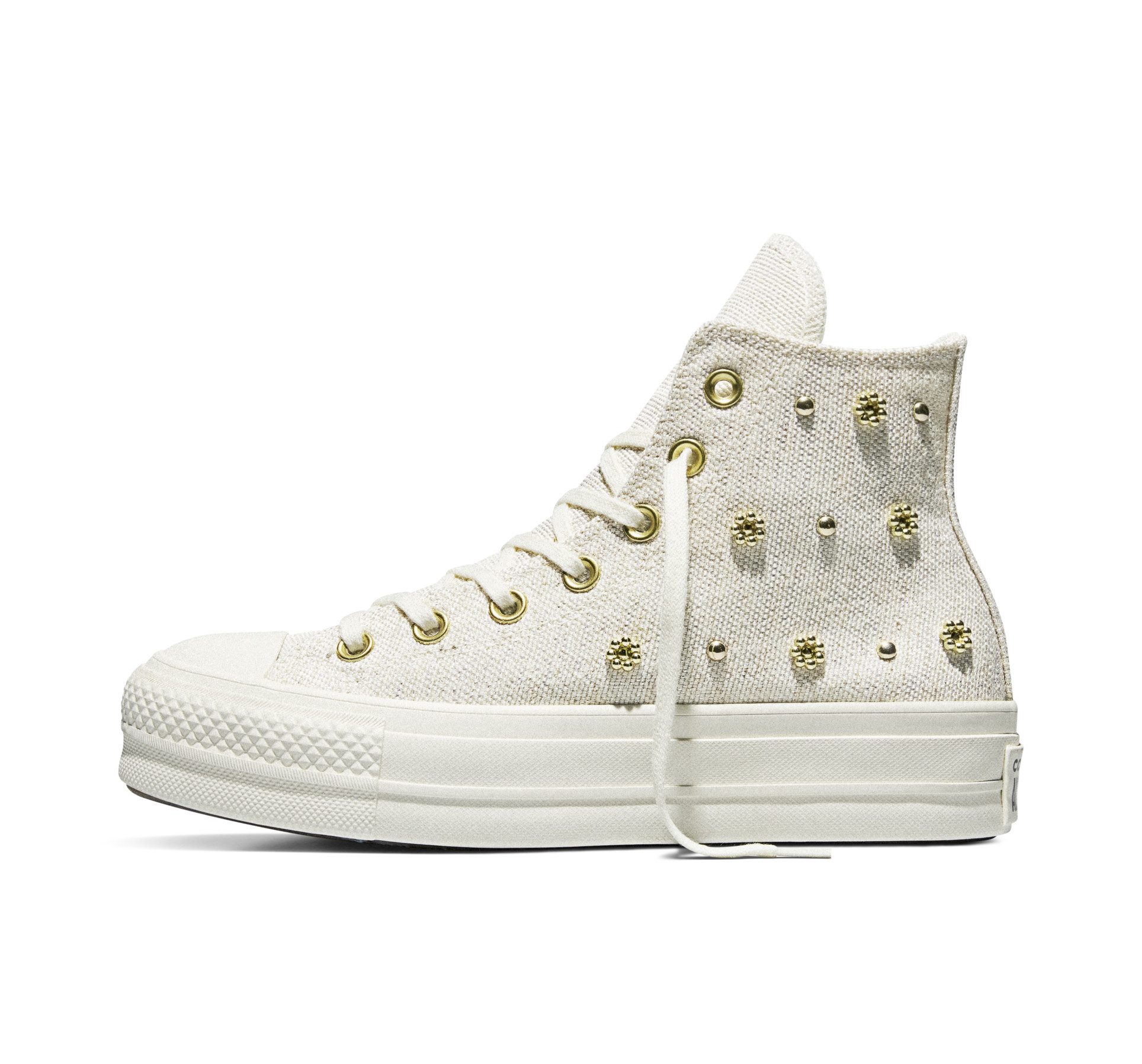 Converse CHUCK TAYLOR ALL STAR LIFT PLATFORM HEATHERED GLAM Sneaker für Freizeitaktivitäten, mit profiliertem Laufsohlenprofil
