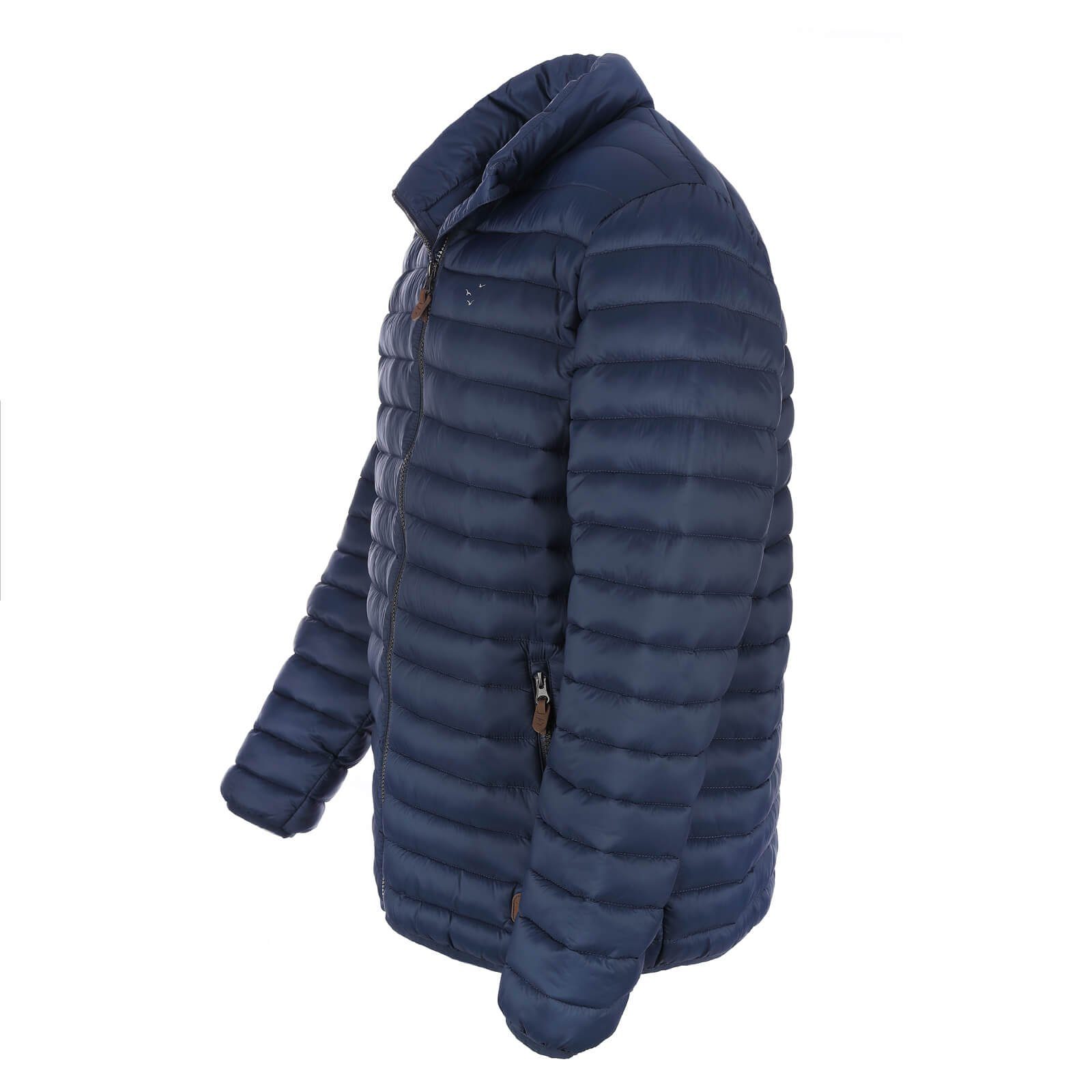 modAS Steppjacke Herren Jacke mit Stehkragen – Daunenoptik inkl. Aufbewahru günstig online kaufen