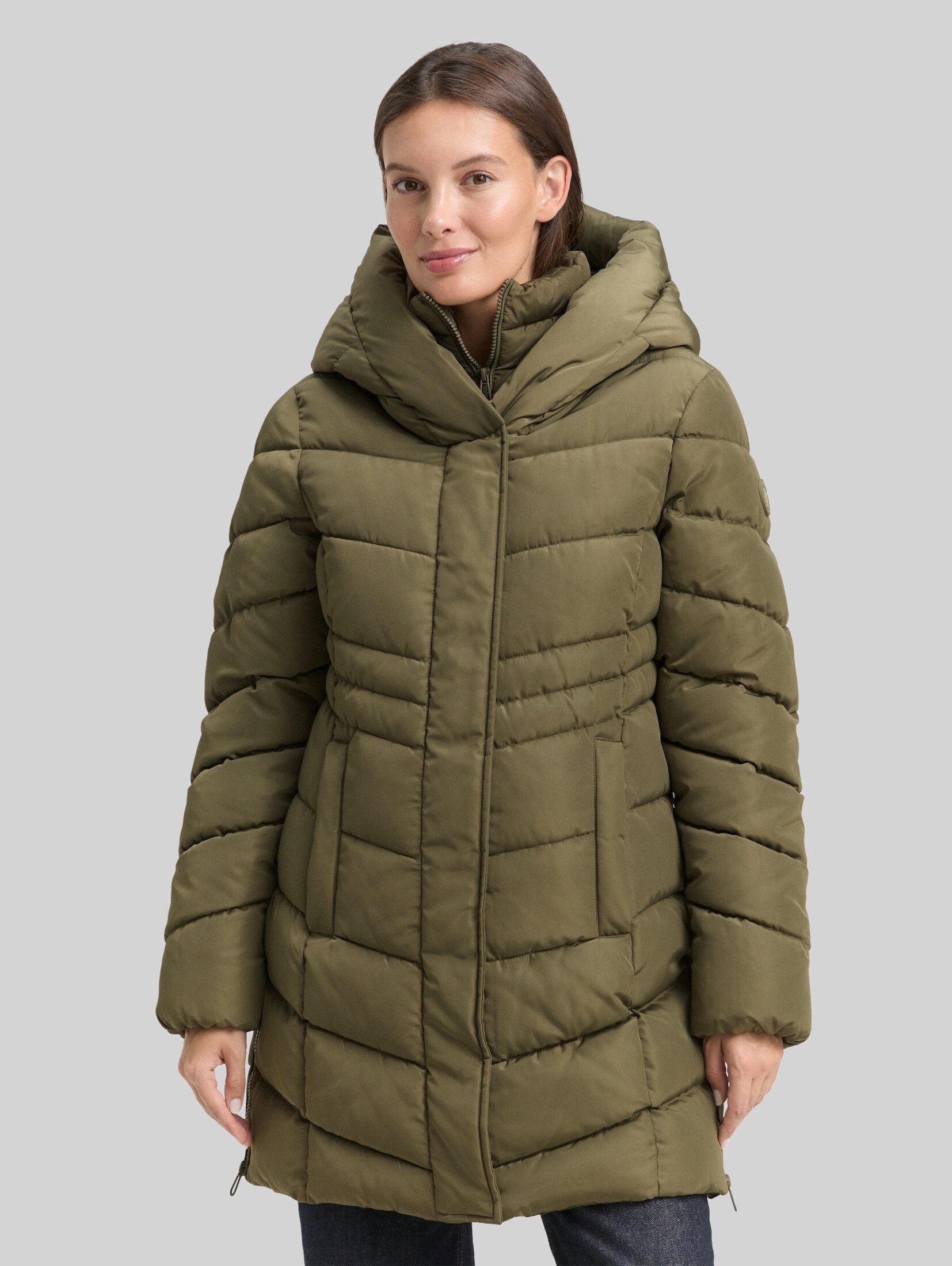 TOM TAILOR Steppmantel Jacken Puffer-Mantel im 2-in-1-Look