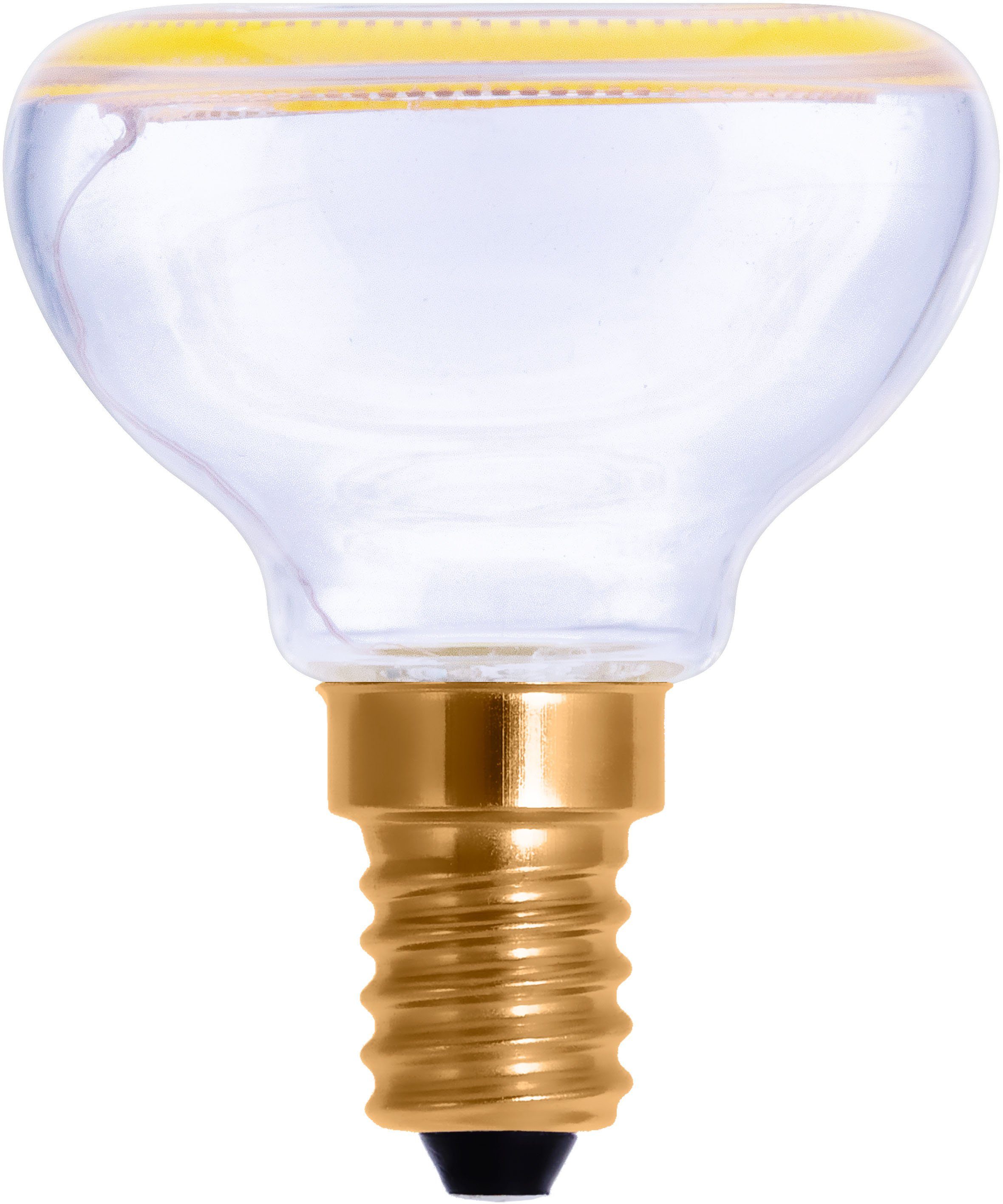 SEGULA LED-Leuchtmittel LED Floating Reflektor R50 klar, E14, Warmweiß, dimmbar, E14, Floating Reflektor R50 klar