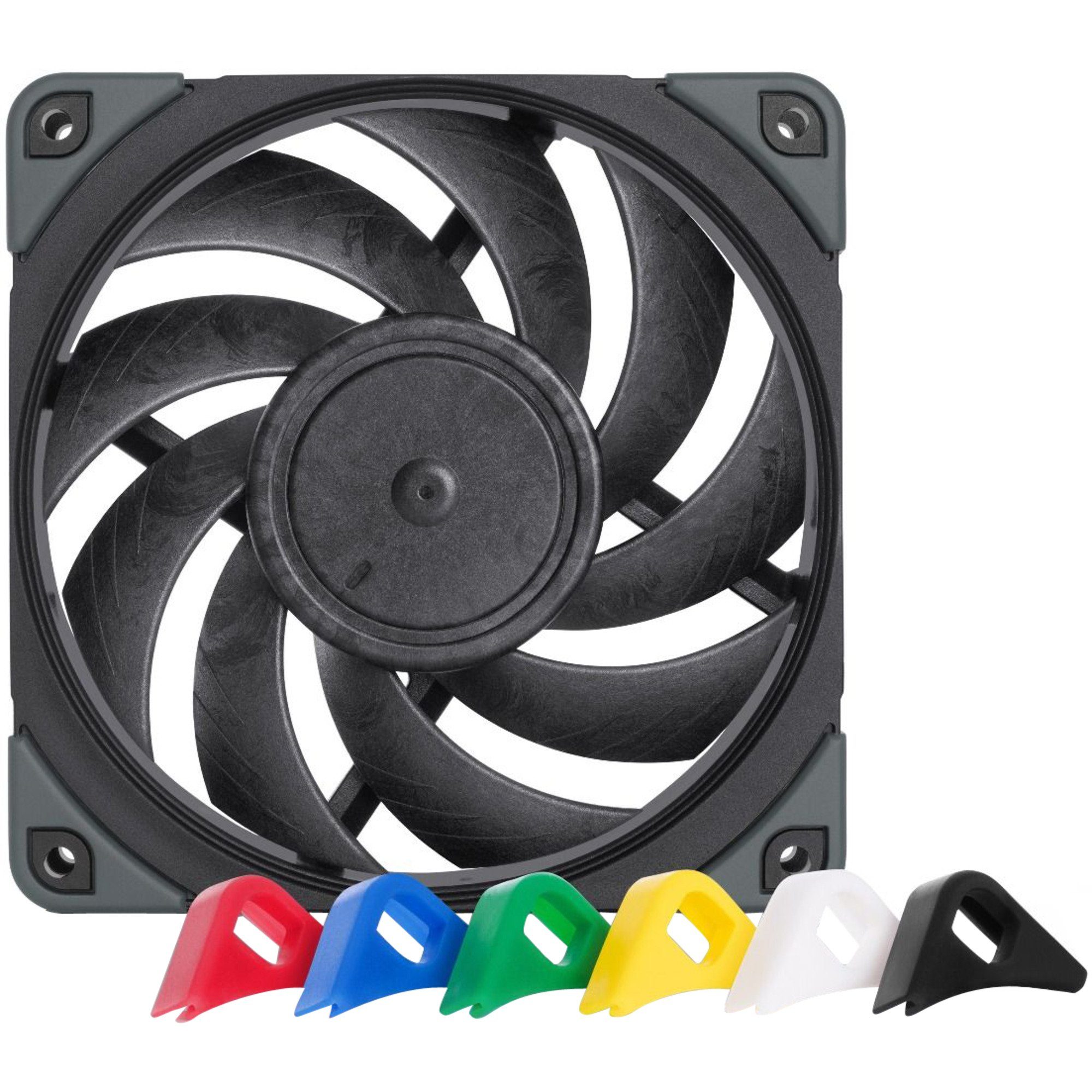 Gehäuselüfter Noctua NF-A12x25 PWM chromax.black.swap