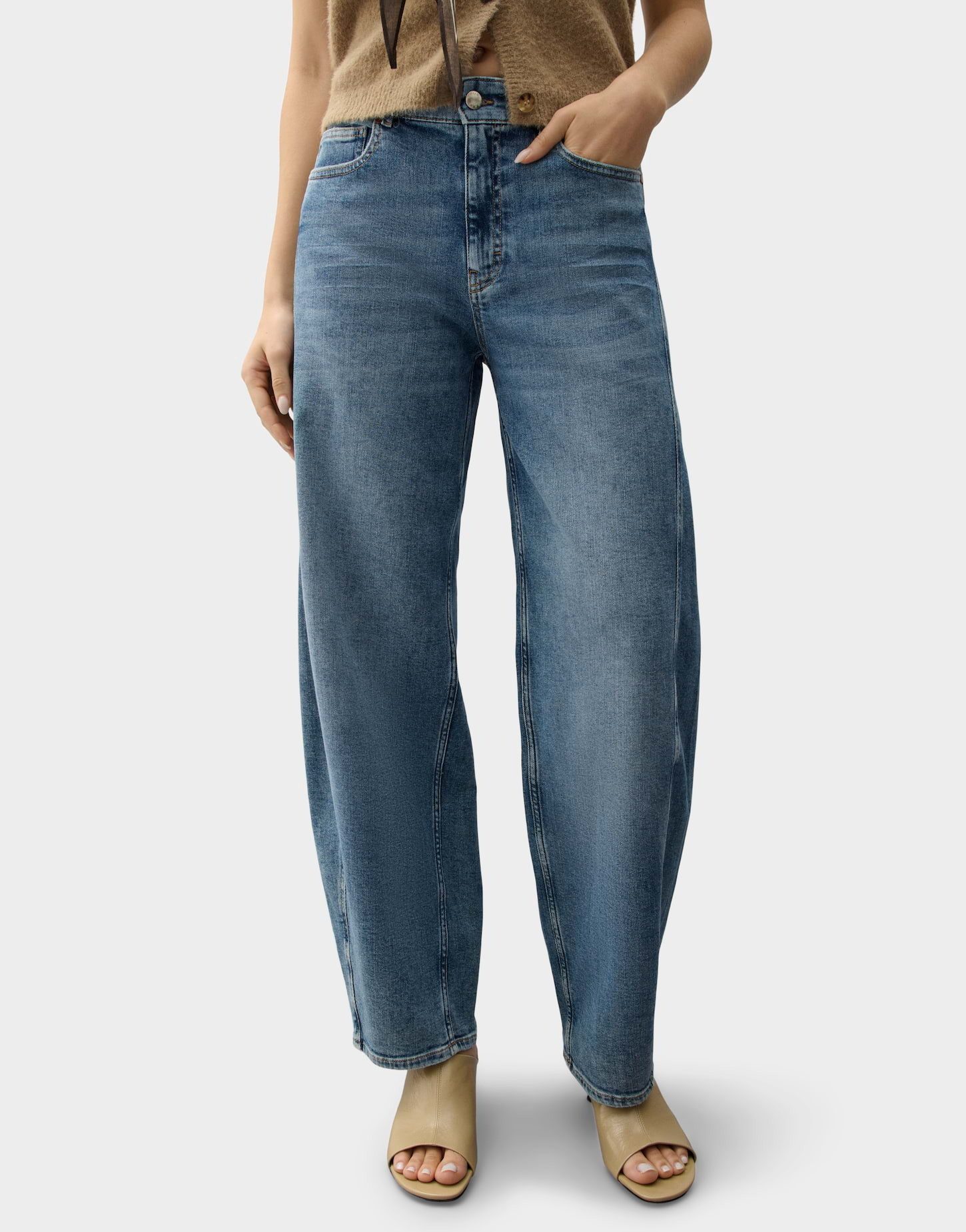 OPUS PANTS Relax-fit-Jeans Meni moon