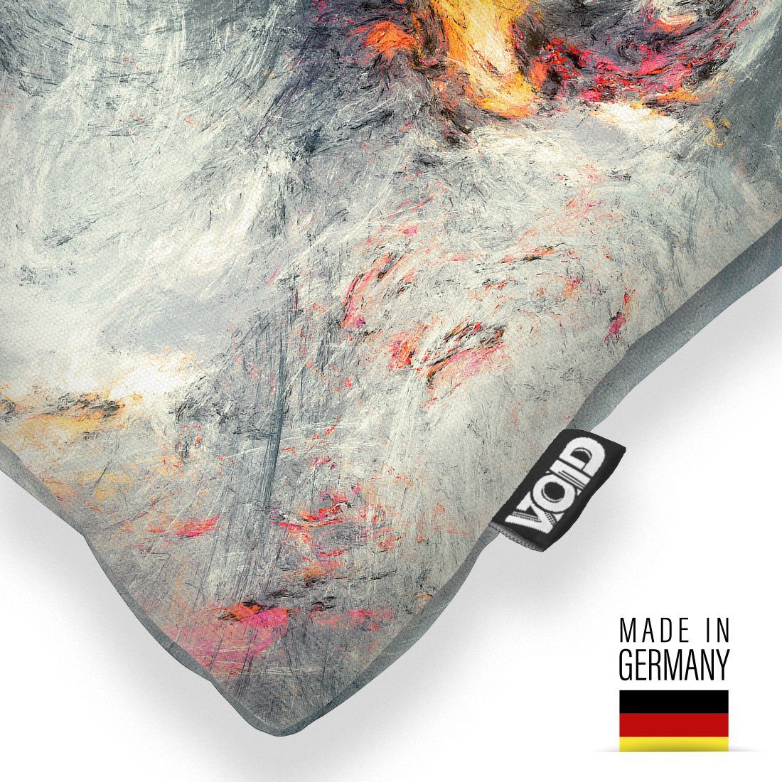 VOID Kissenbezug, (1 Stück), Kunst Farben Malen Bunt Grafisch gemustert Muster Basteln ration Wohn