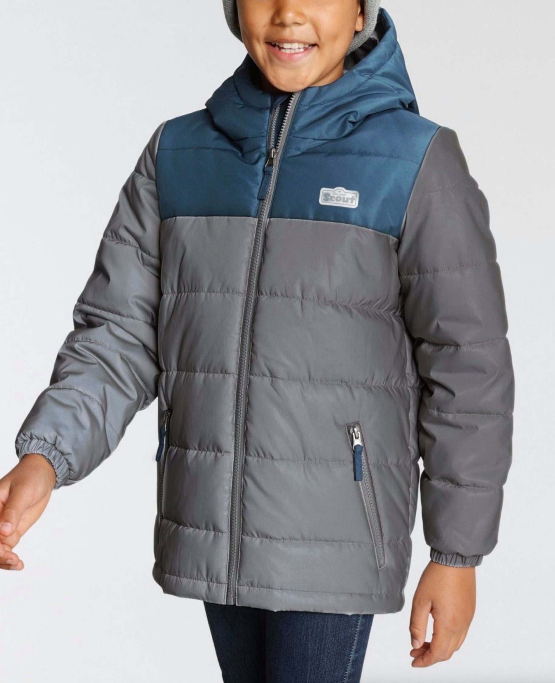 Steppjacke Reflektierende Steppjacke Kinderjacke Warm Sicher Qualität Schule