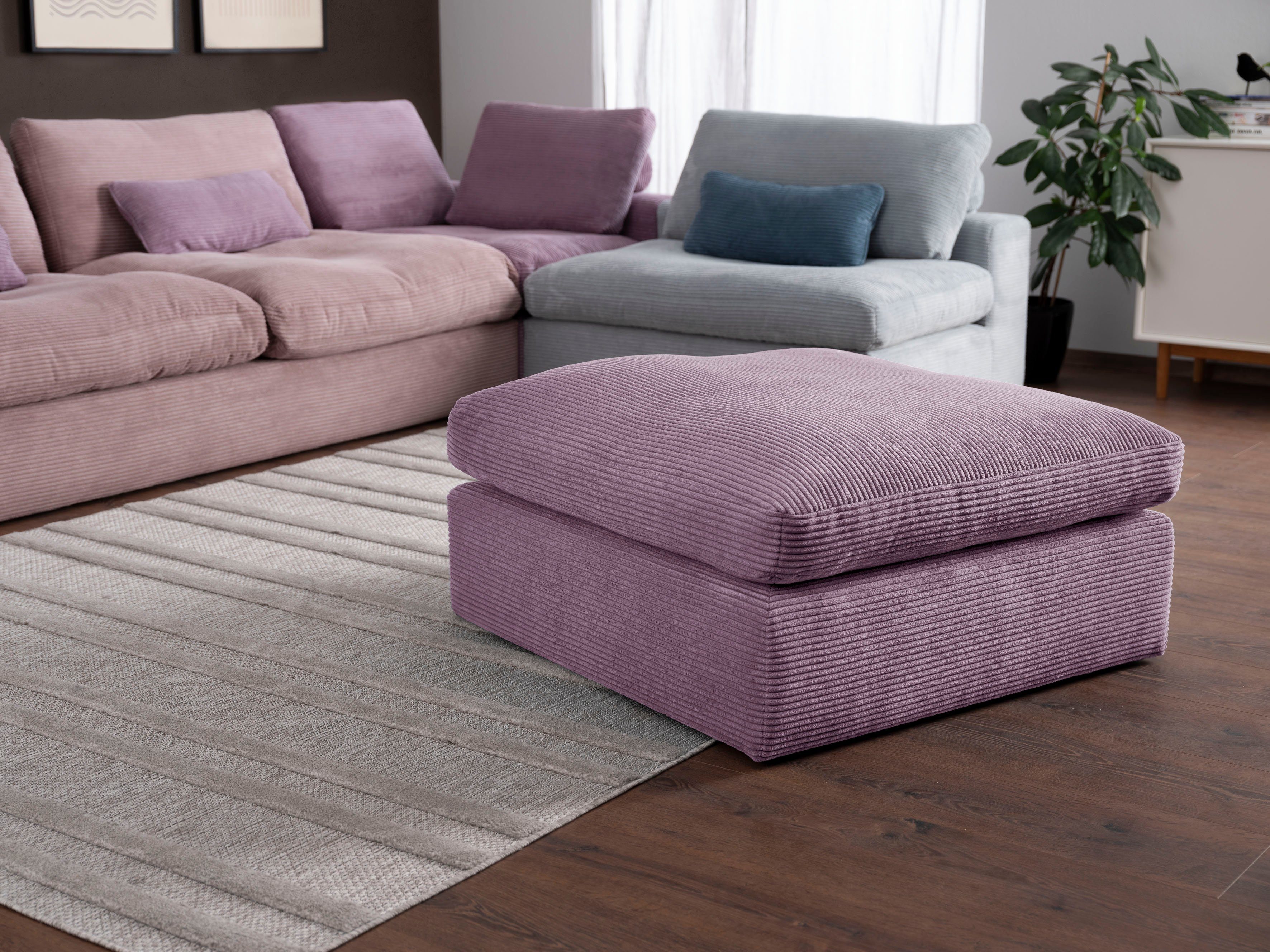 alina Hocker Sandy, 98 cm breit und 98 cm tief