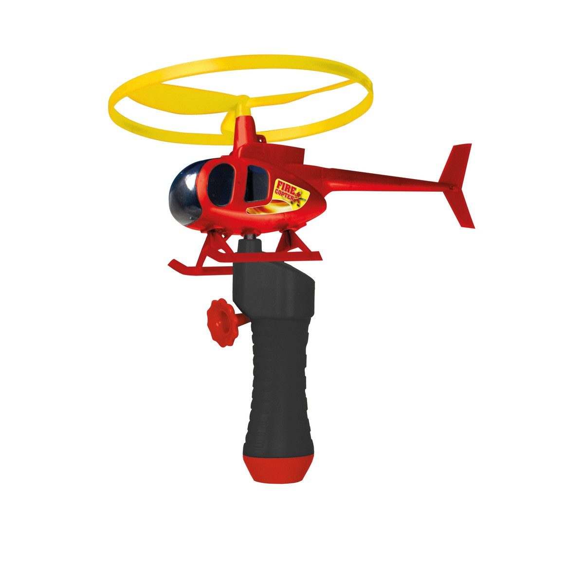 Paul Günther Windspiel Propellerflugspiel Fire Copter 12cm