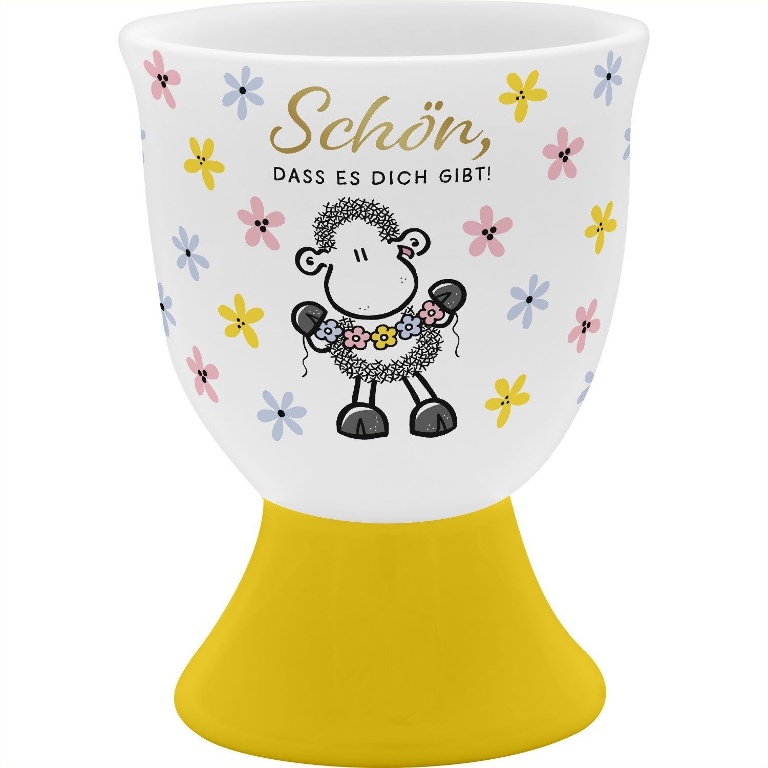 Sheepworld Eierbecher Eierbecher Porzellan Ø 5,2 H 6,8cm Geschenk Sheepworld SCHÖN 74511