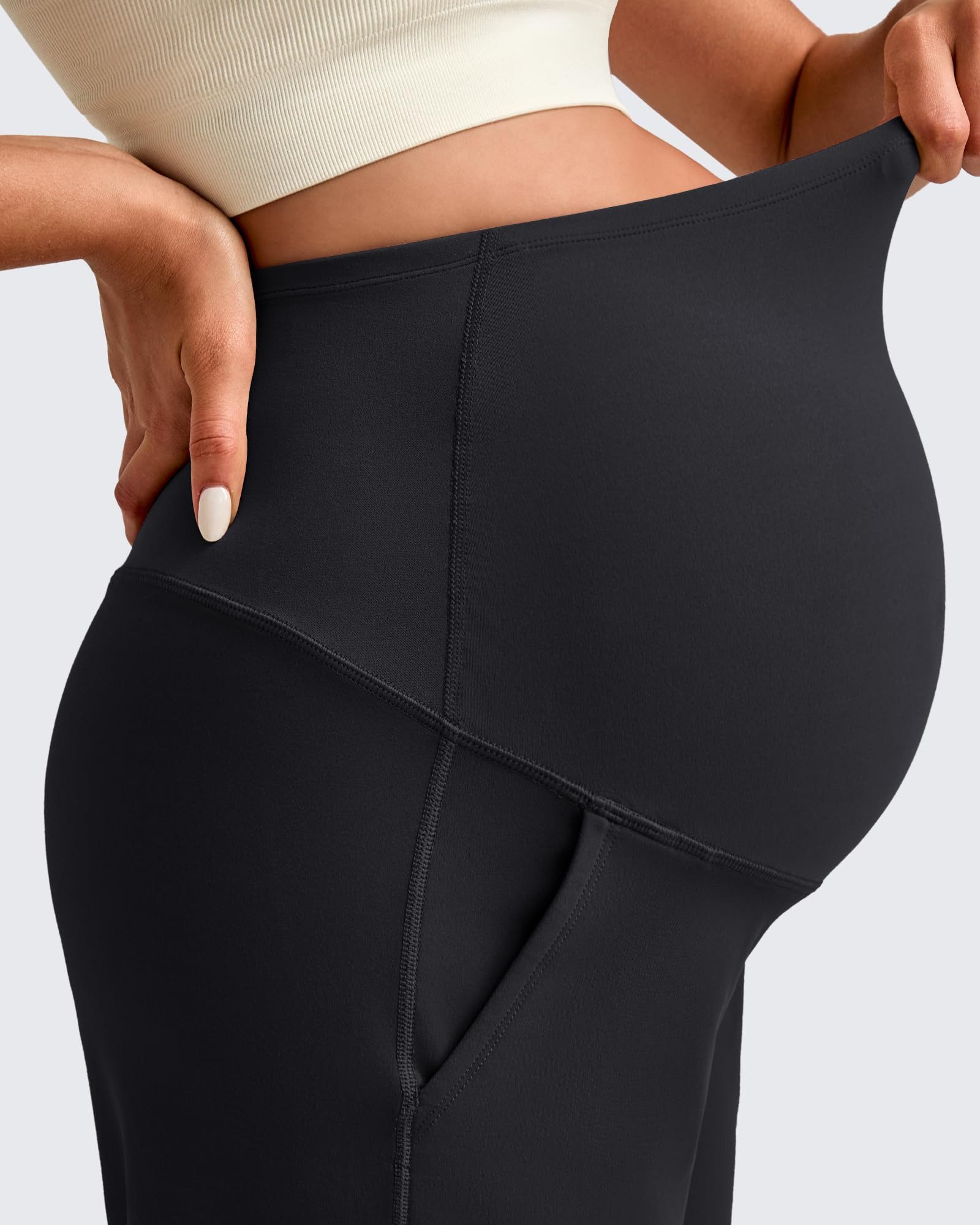 G4Free Umstandshose G4Free Damen Umstandssportshorts Umstandsleggings Schwa günstig online kaufen