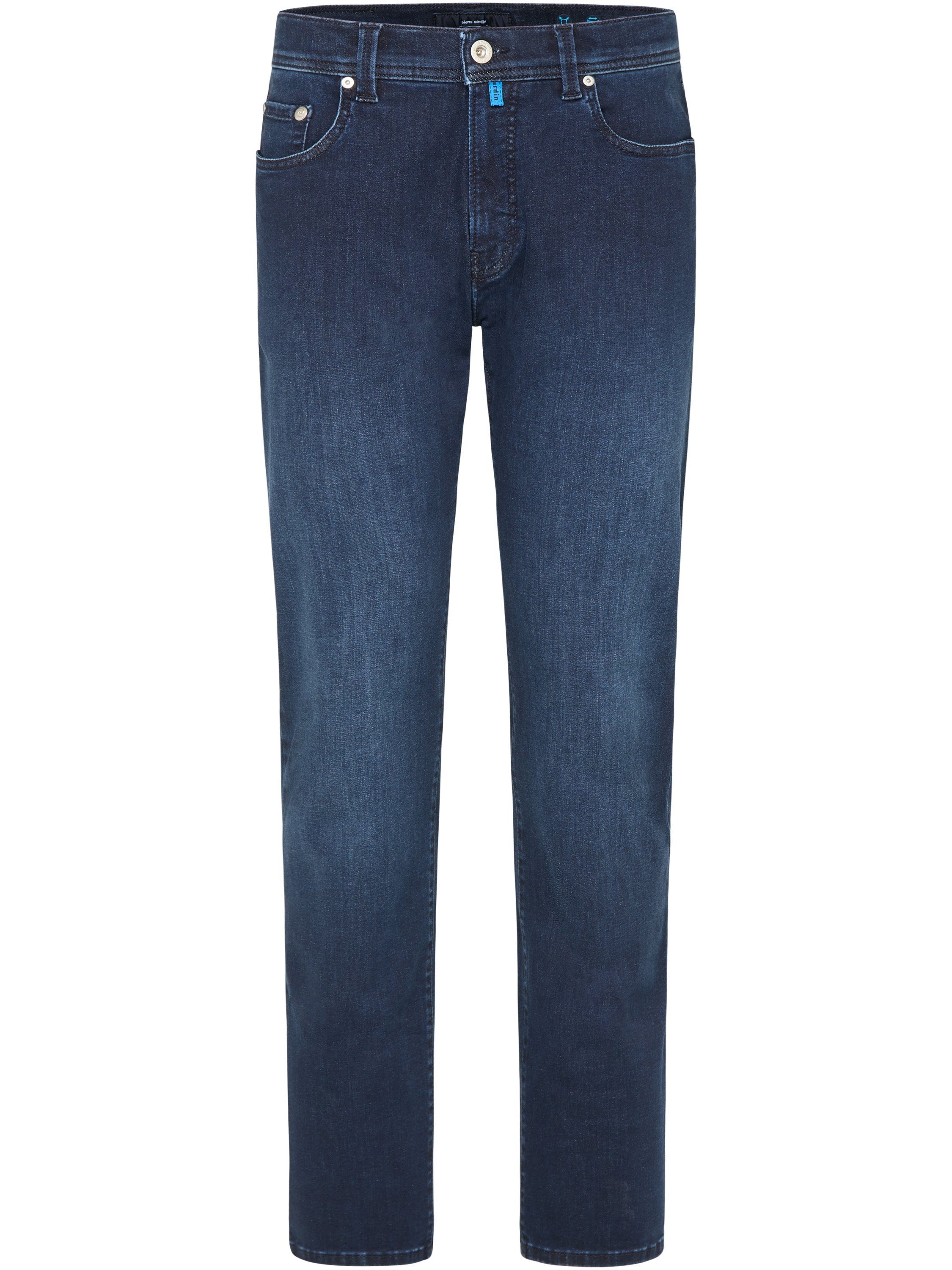 FUTUREFLEX 3451 5-Pocket-Jeans rinsed LYON Pierre 8820.03 CARDIN PIERRE blue midnight Cardin