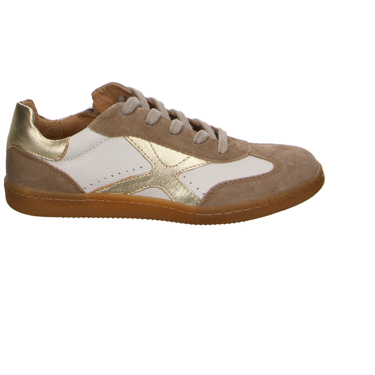 Lurchi Lurchi Velour Schnüschuhe Mädchen beige Klettschuh