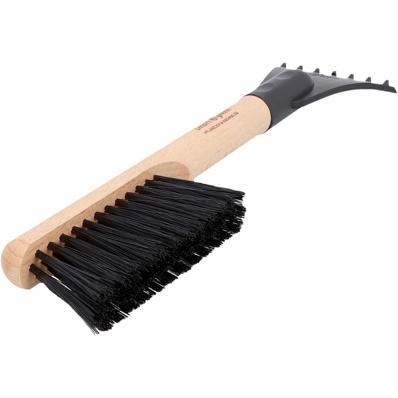 NIGRIN Eiskratzer Nigrin Smart'n Green Holz Eisschaber mit Besen