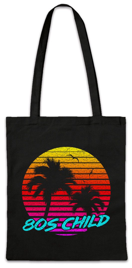 Beuteltasche 80s Child Stofftasche Synthesizer Electro Techno LFO Musik Music DJ MC