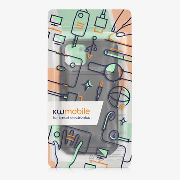 kwmobile Handyhülle Premium Handyhülle für Apple iPhone 13 Hülle, Smartphone Schutzhülle mit Kartenfach für bis zu 4 Karten