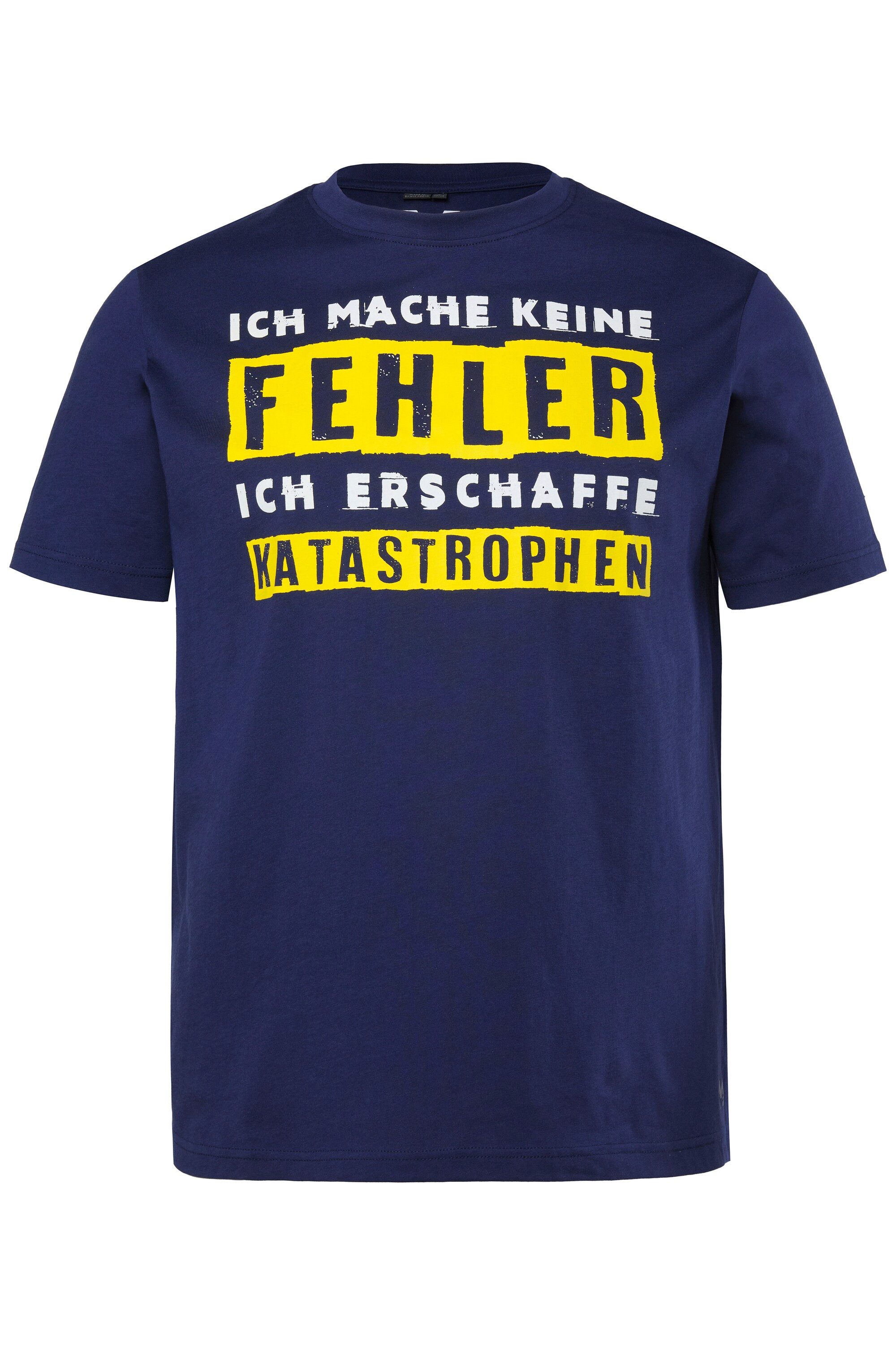 T-Shirt T-Shirt Halbarm Print Rundhals bis 8 XL