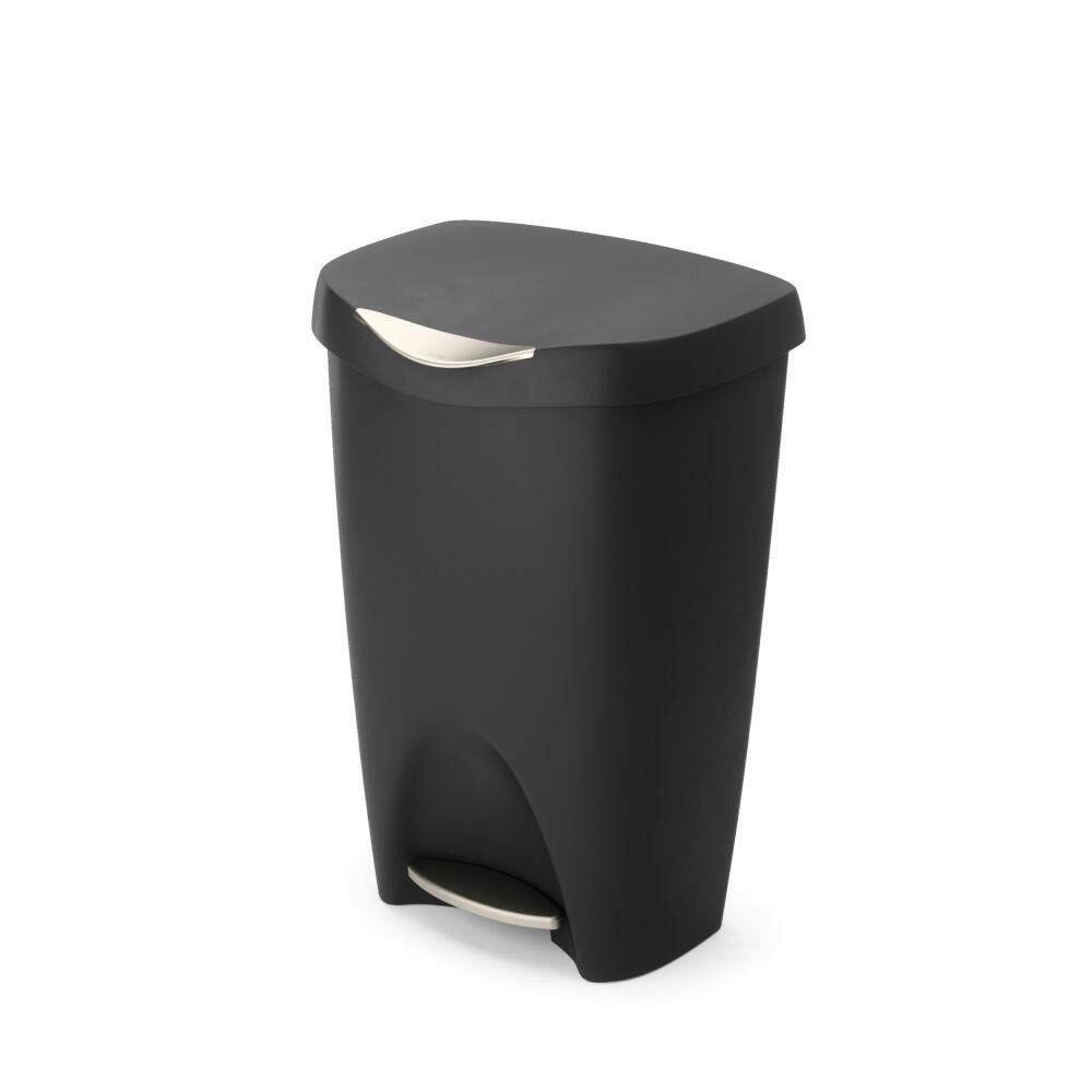 Umbra Mülleimer Brim Schwarz, 50 L