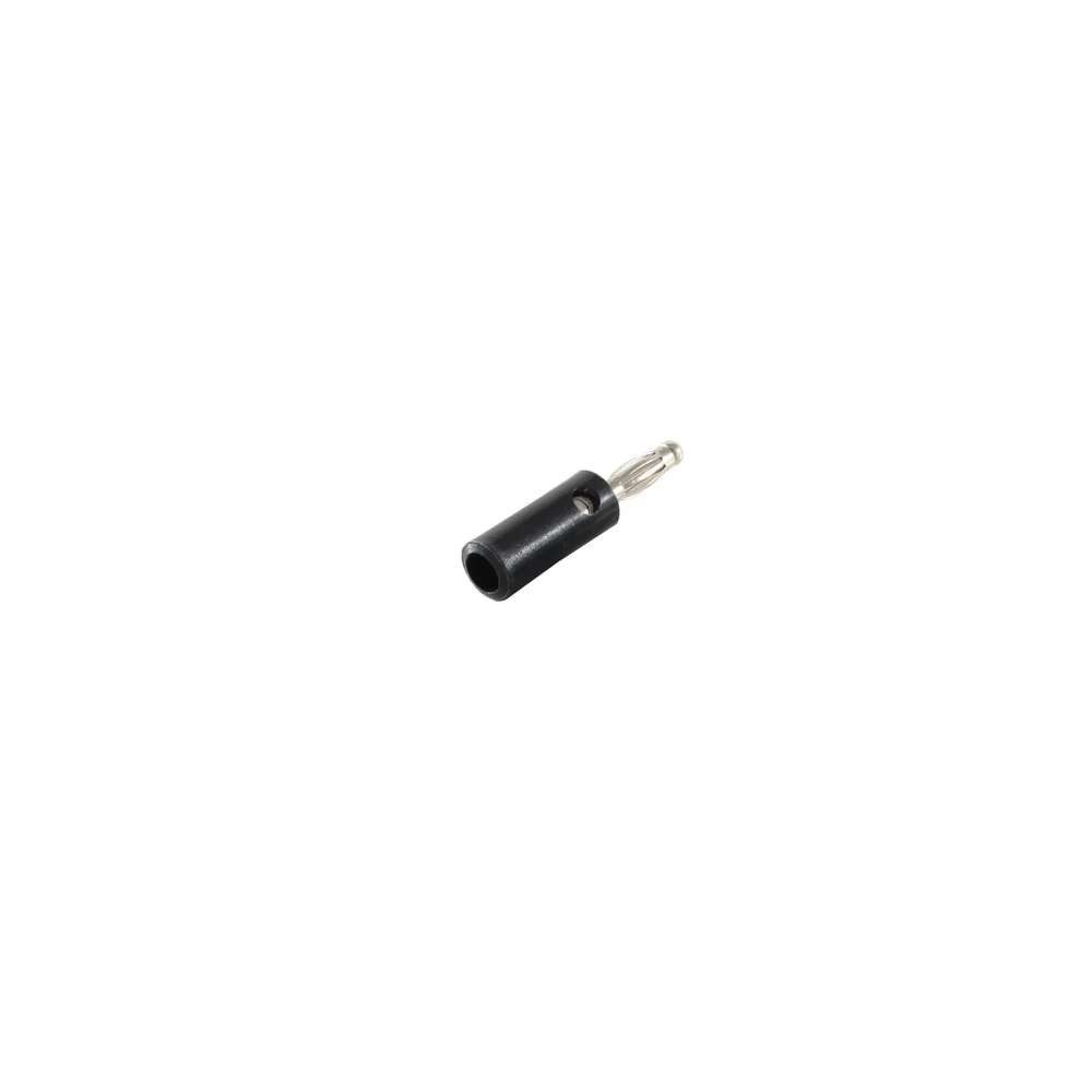 S-Conn Lautsprecherstecker Bananenstecker, 4mm, schwarz