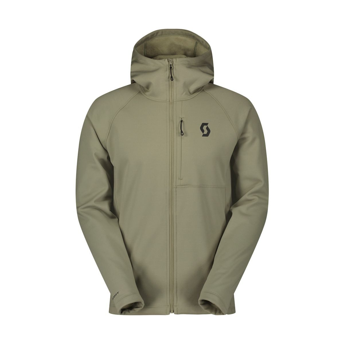 Scott Fleecejacke Hoody M's Defined Warm Zip Perfekter Midlayer für kalte Bedingungen mit Stretch