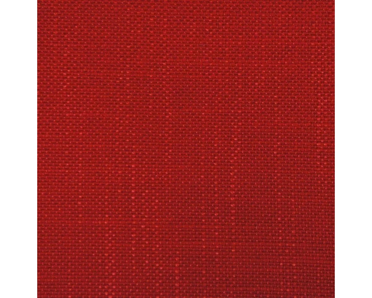 Thumbnail - Stofferia Stoff Polsterstoff Leinenoptik Indiana Rot, Breite 140 cm, Meterware