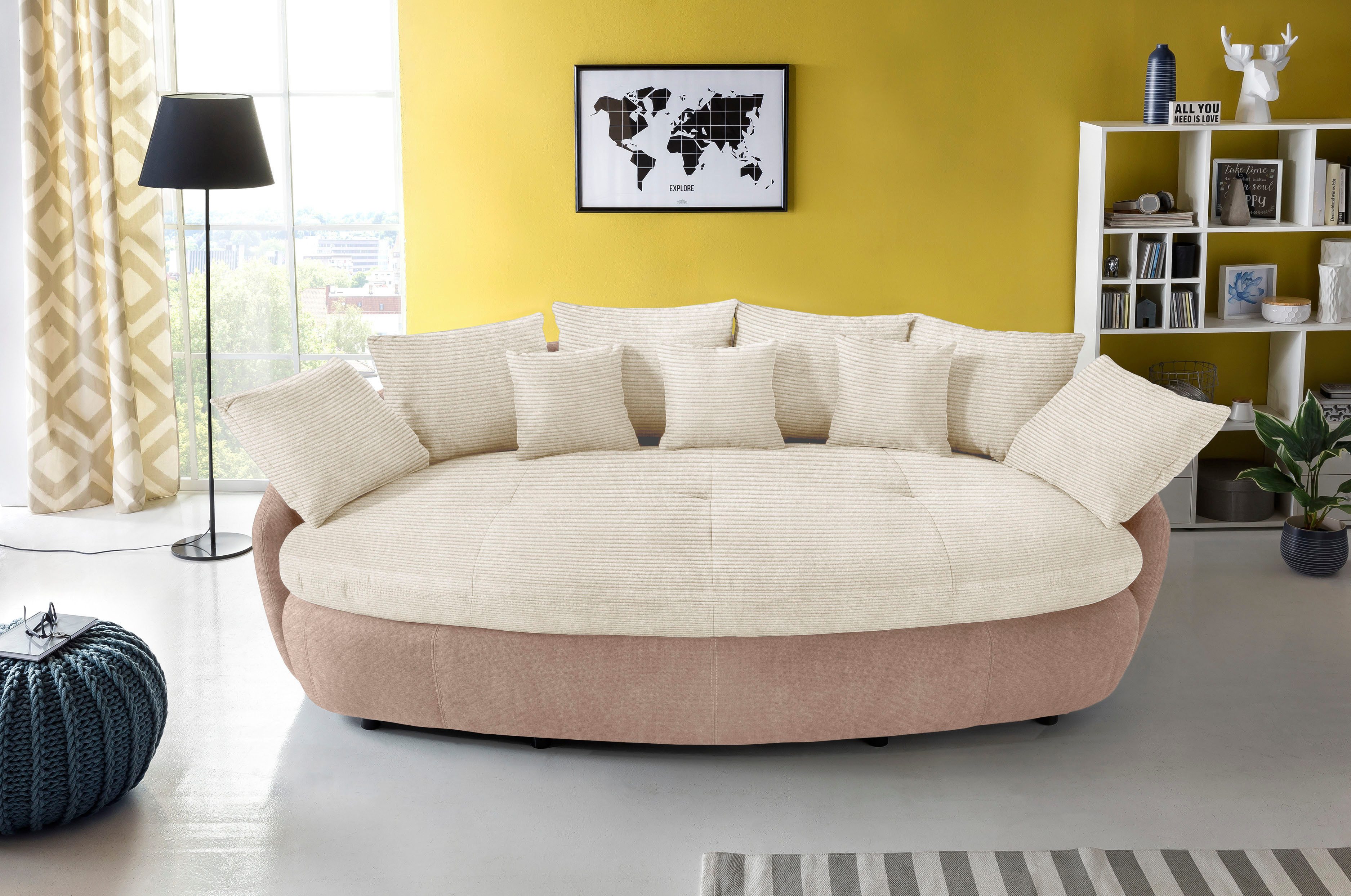 INOSIGN Big-Sofa Aruba, gemütliches Megasofa in günstig online kaufen