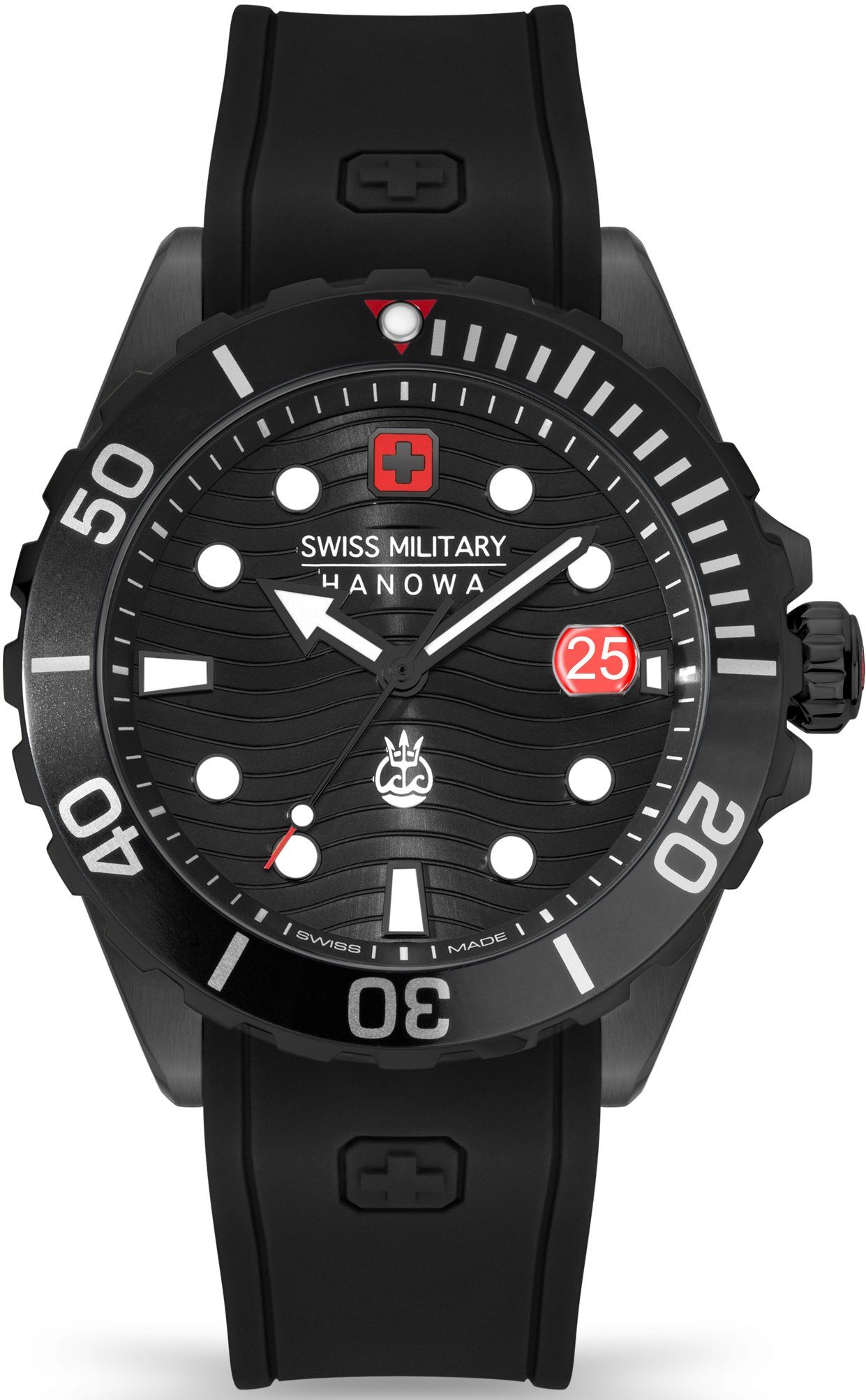 Hanowa OFFSHORE II, Military Uhr DIVER Swiss SMWGN2200330 Schweizer