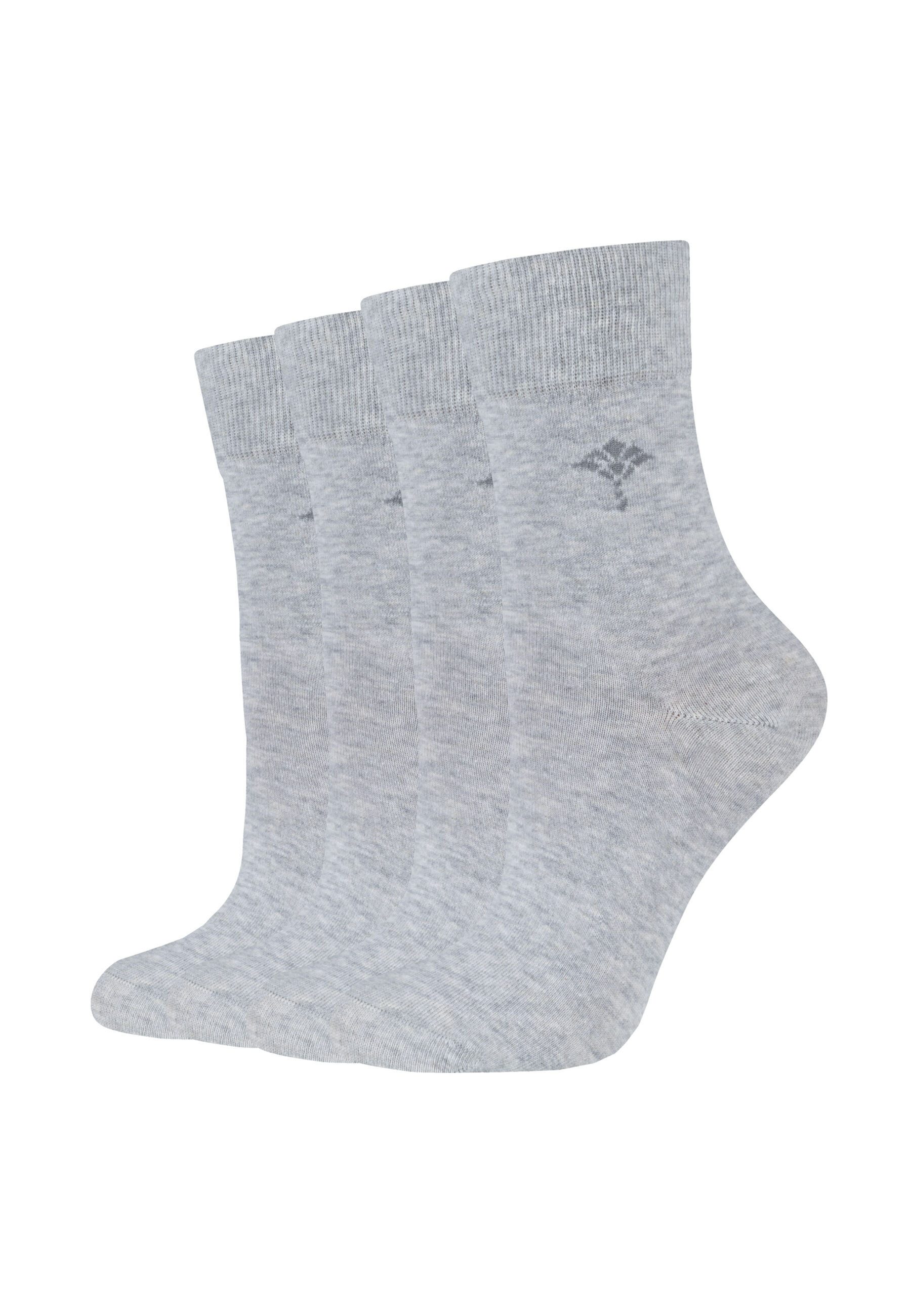 JOOP Socken "for your daily glam" 4 Stk. tlg. mit Cornflower-Logo, Rippenbü günstig online kaufen